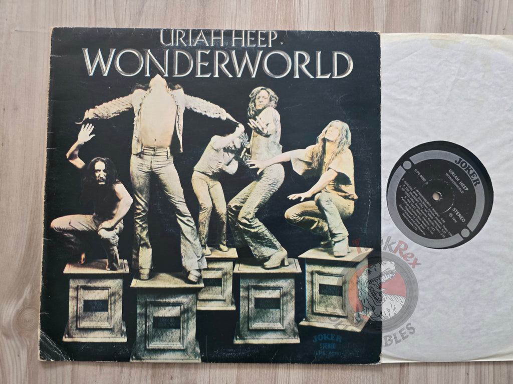 Uriah Heep – Wonderworld Turkish Pressing Vinyl Turkey Edition