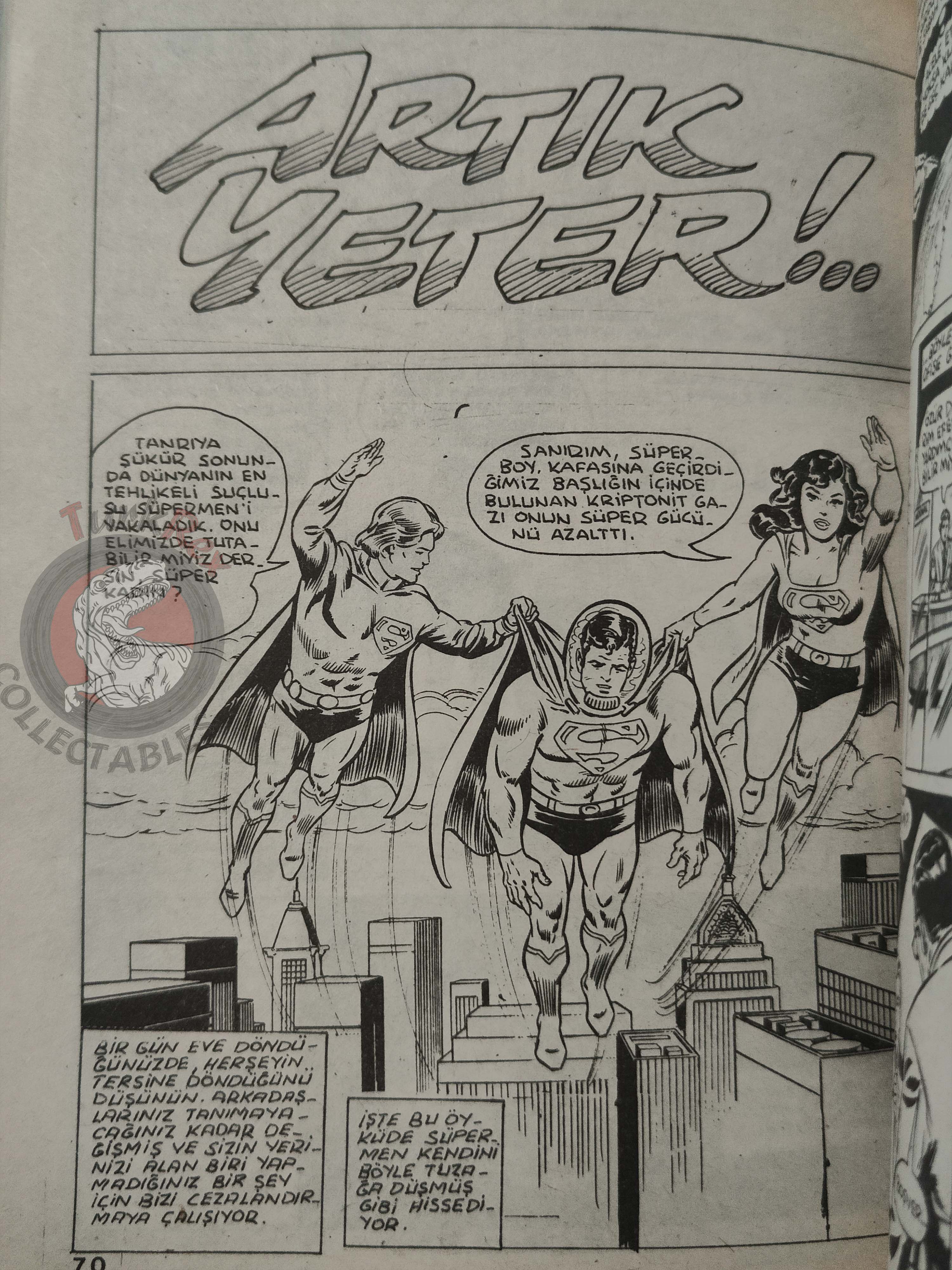 Superman Vol #48 1993 Turkish Comic Turkey #349 Flash #175 Action Comics #498