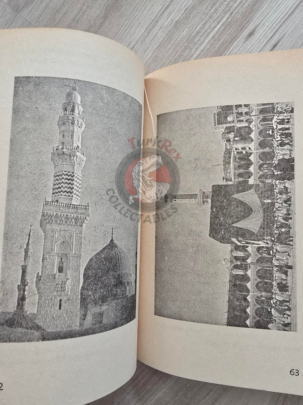 Hajj Guide 1972 Turkish Pilgrimage Handbook with Saudi Arabia Map Mecca Kaaba Medina