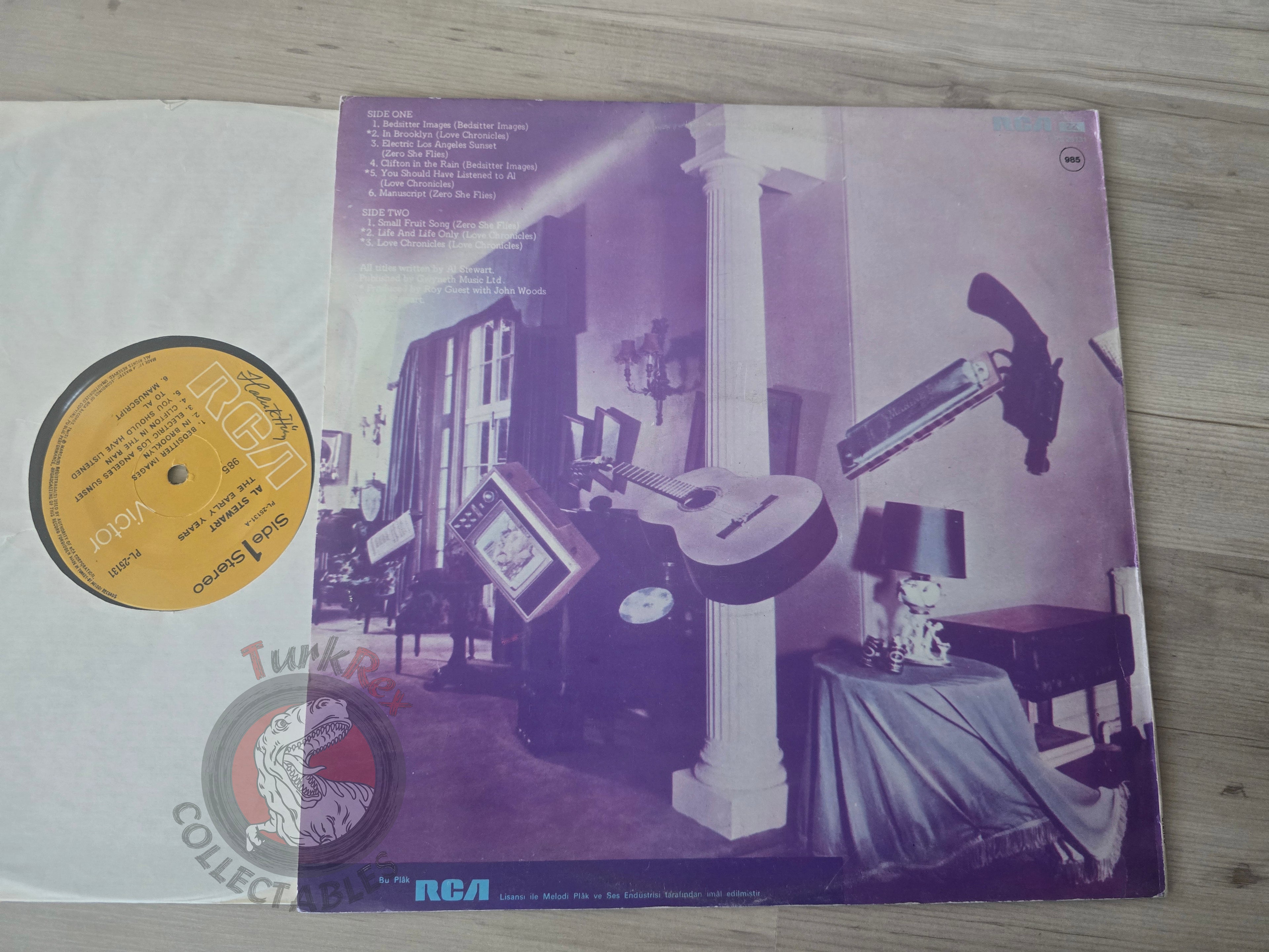 Al Stewart – The Early Years Turkish Pressing Vinyl Turkey Edition