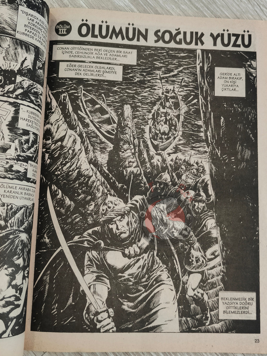 Conan #9 The Savage Sword of Conan #15 #16 Turkish Comic Turkey