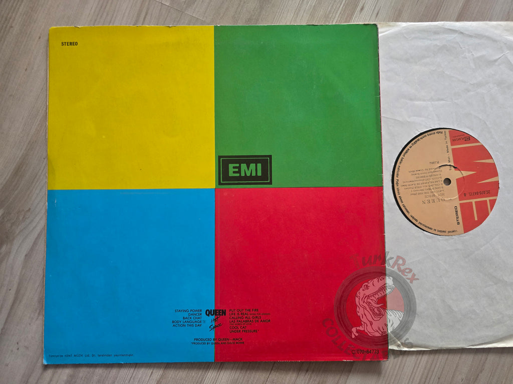 Queen – Hot Space Turkish Pressing Vinyl Turkey Edition