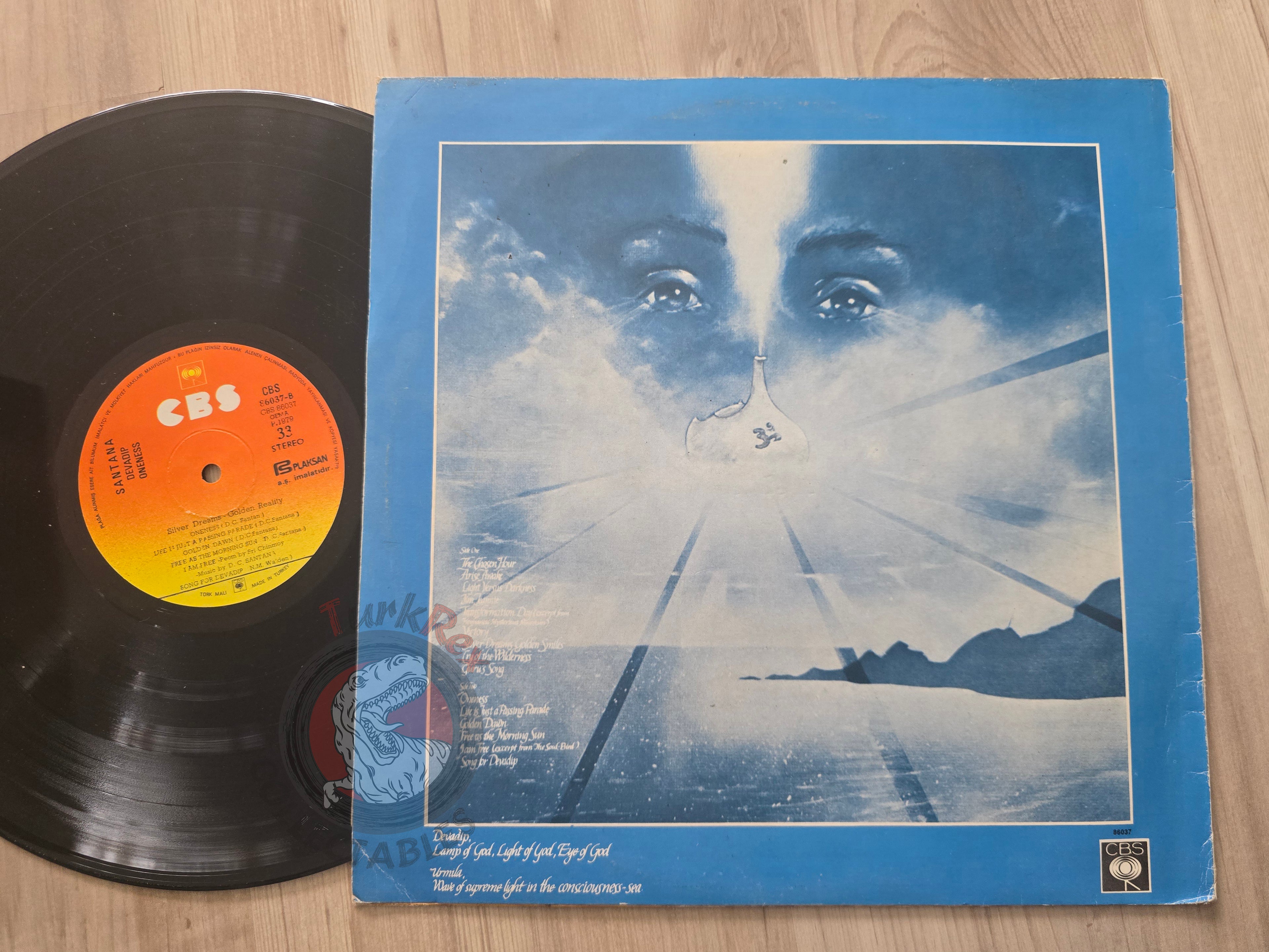 Santana Devadip – Oneness Turkish Pressing Vinyl Turkey Edition