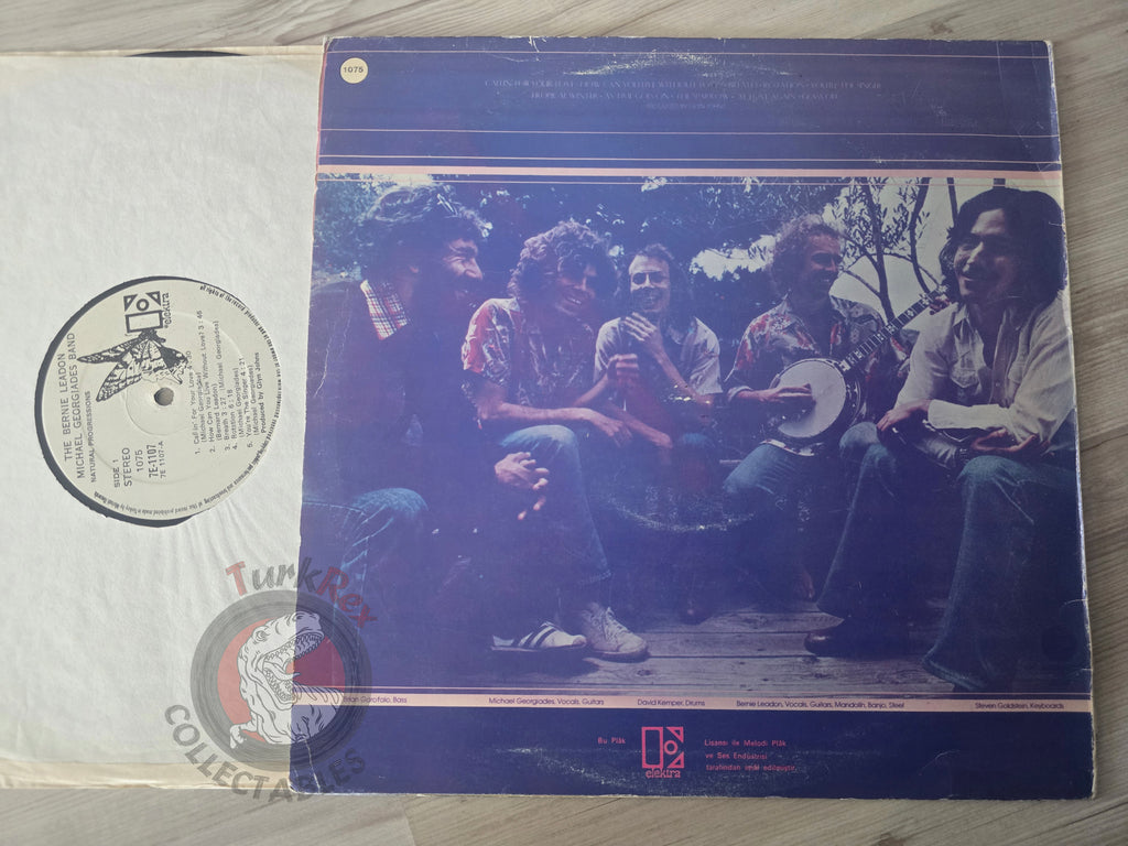 The Bernie Leadon - Michael Georgiades Band – Natural Progressions Turkish Pressing Vinyl Turkey Edition