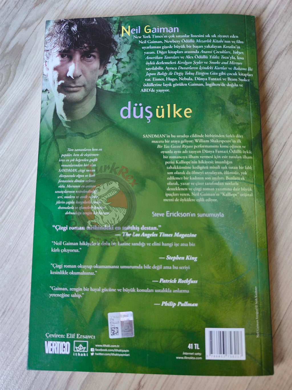 The Sandman Vol #3: Dream Country Turkish Comic Turkey