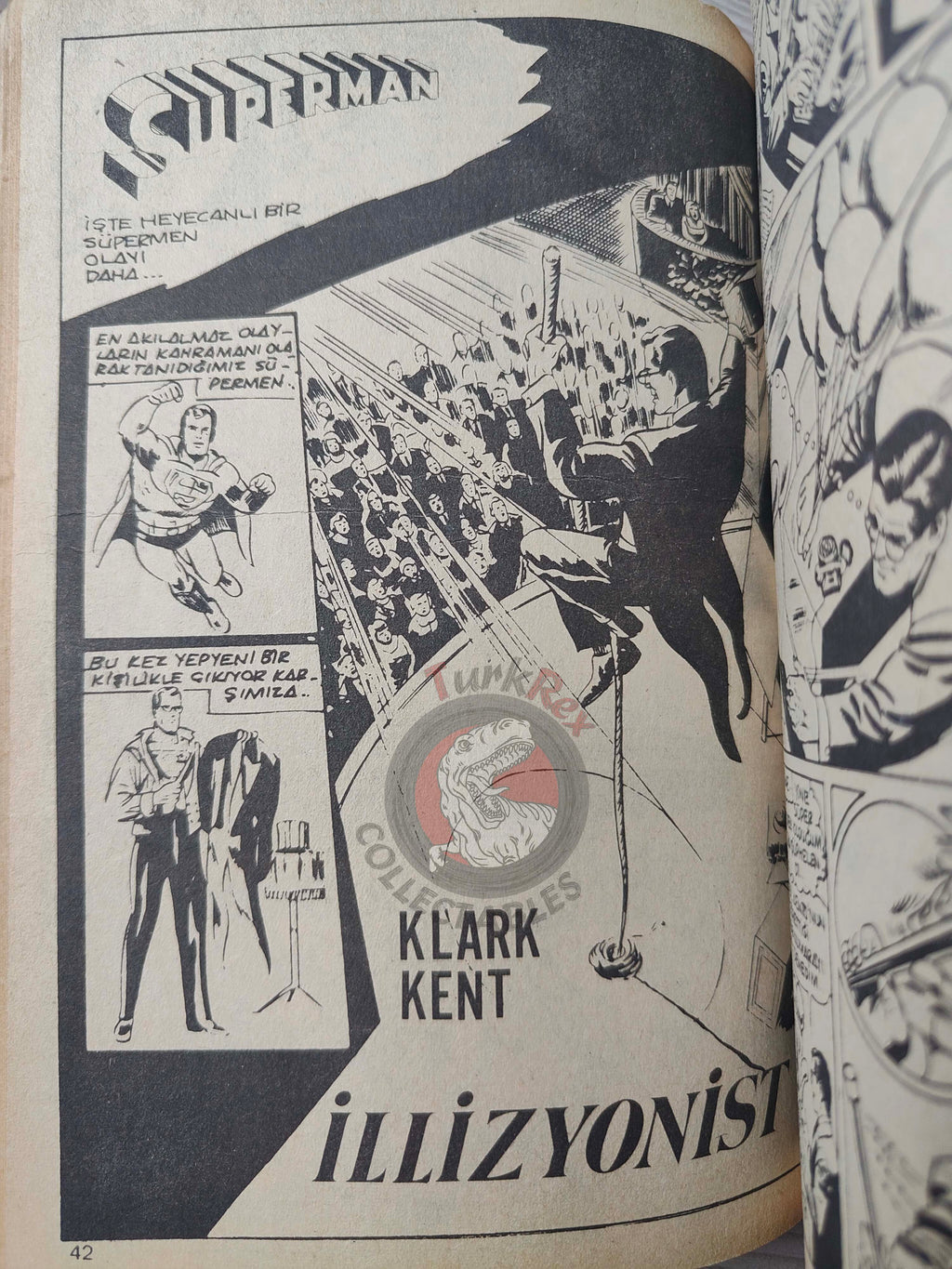Superman Vol #18 1980s Turkish Comic Turkey #350 #351 #285 Action Comics #510 #512