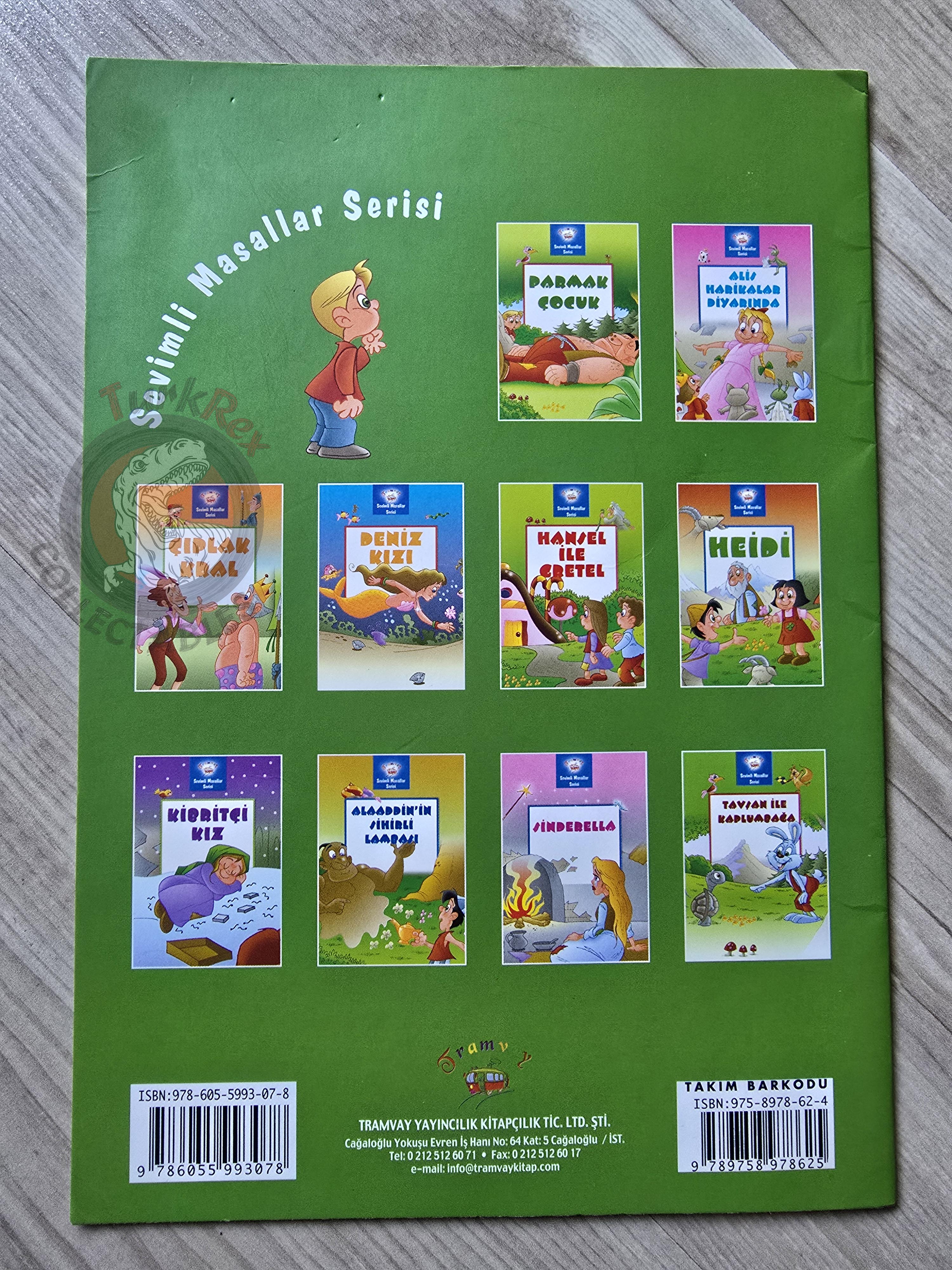 Grimm Brothers – Tom Thumb 2009 Turkish Book Turkey Illustrated