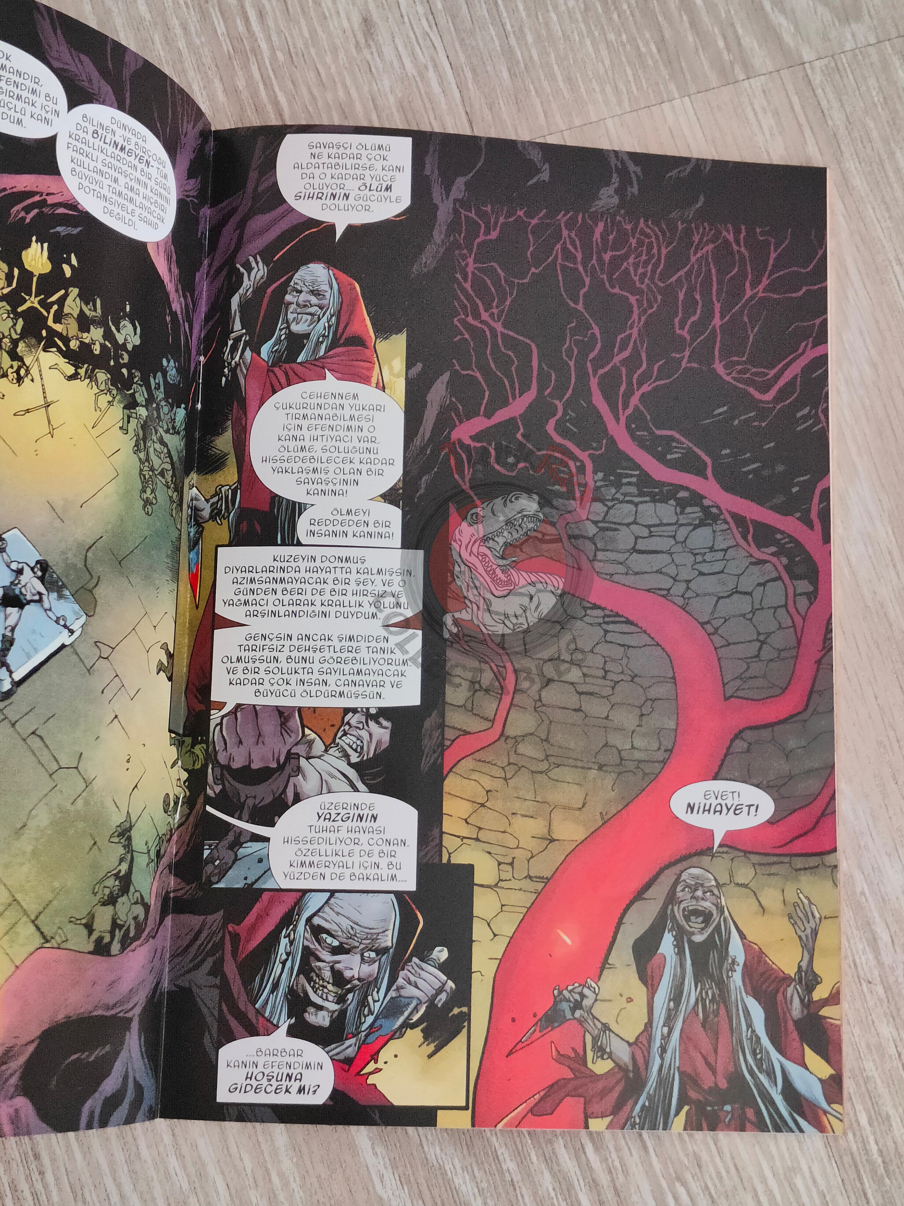 Conan The Barbarian #1 Turkish Comic Turkey