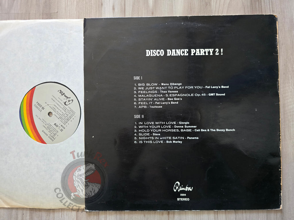 Various – Panoramic Stereo - Disco Dance Party 2 Turkish Pressing Vinyl Turkey Edition