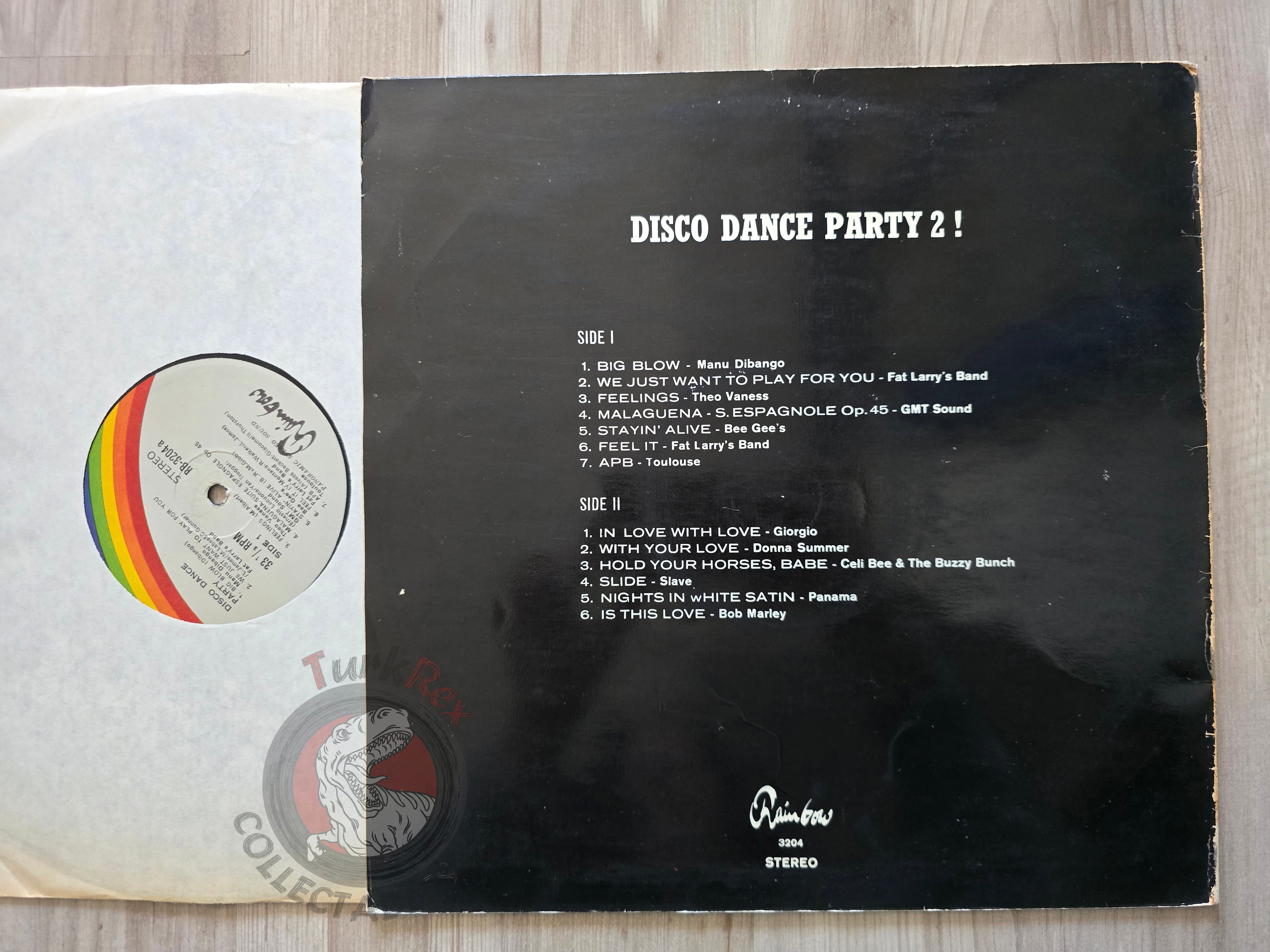 Various – Panoramic Stereo - Disco Dance Party 2 Turkish Pressing Vinyl Turkey Edition