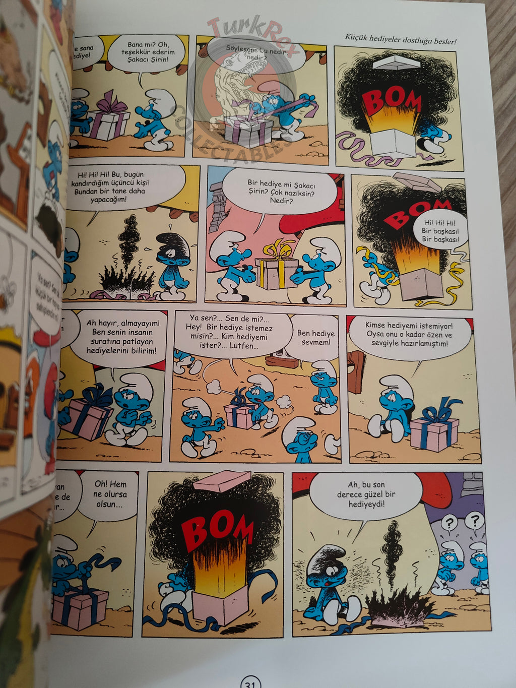 The Smurfs #8 Stories of the Smurfs2013 Turkish Comic Turkey Schtroumpf