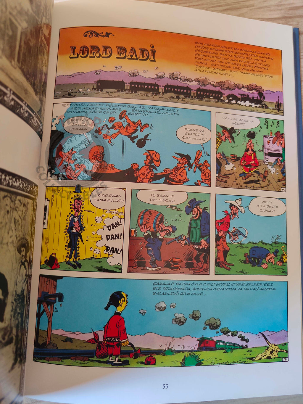 Lucky Luke – L'integrale #11 Turkish Comic Turkey La Diligence