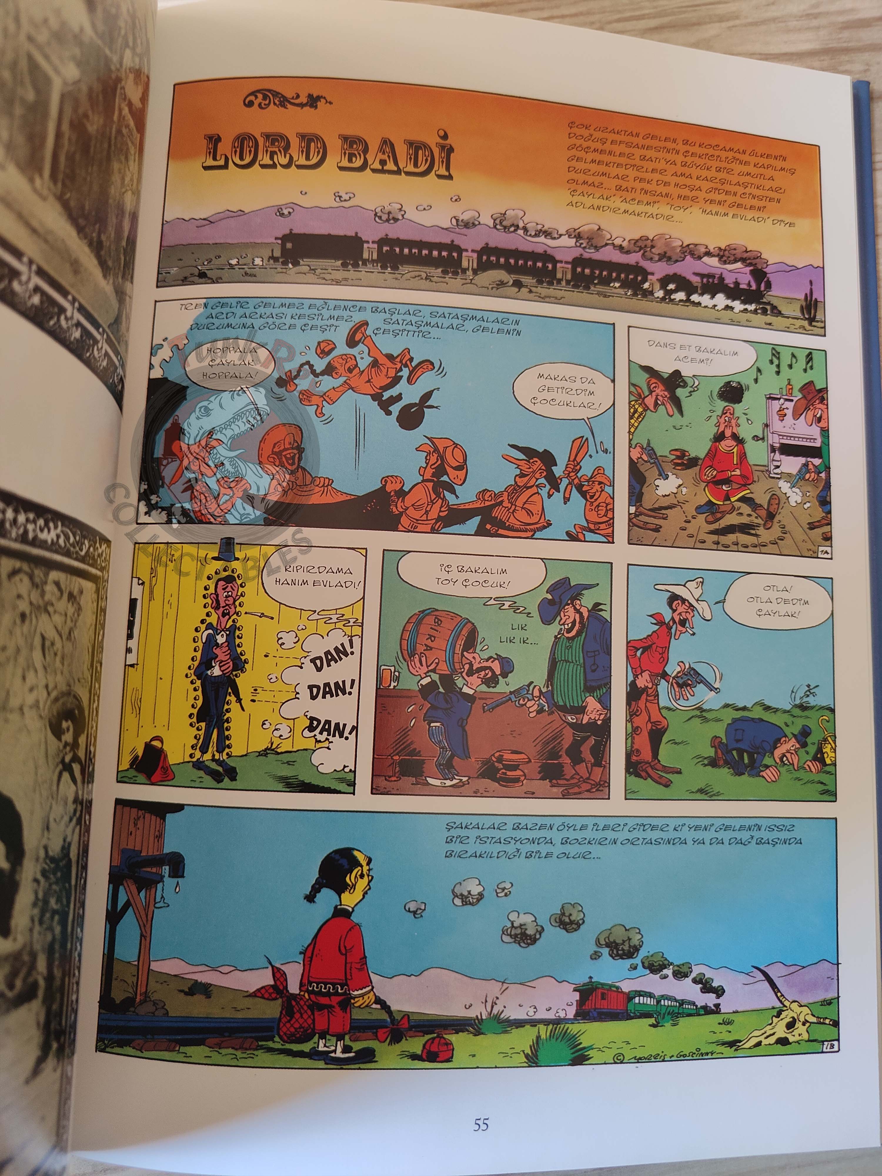 Lucky Luke – L'integrale #11 Turkish Comic Turkey La Diligence