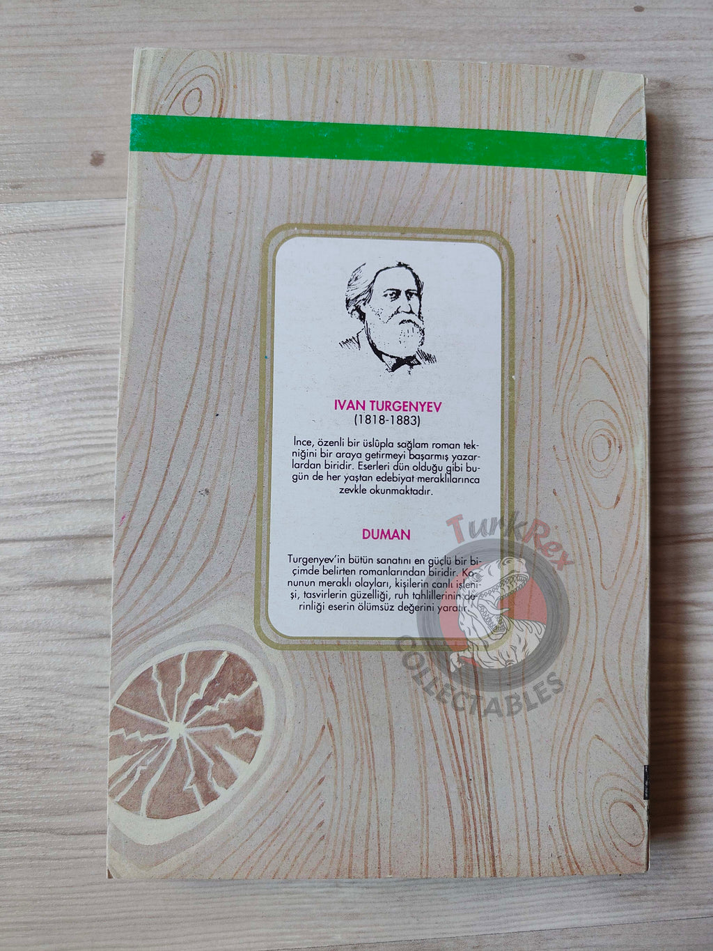 Ivan Turgenev – Smoke 1972 Turkish Book Turkey