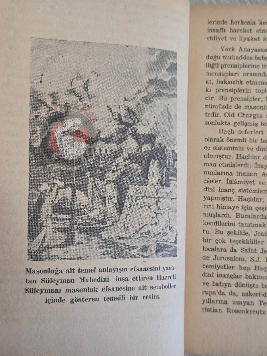 Freemasonry in the World and in Turkey 1965 Turkish Book Masonic Masons Illustrated