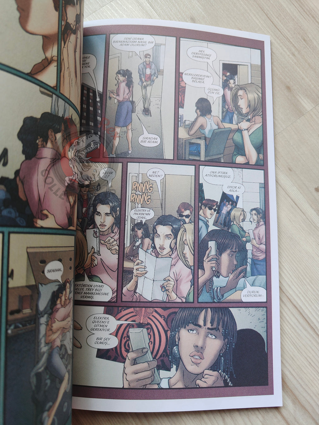 Ultimate Daredevil & Elektra #1 Turkish Comic Turkey with poster
