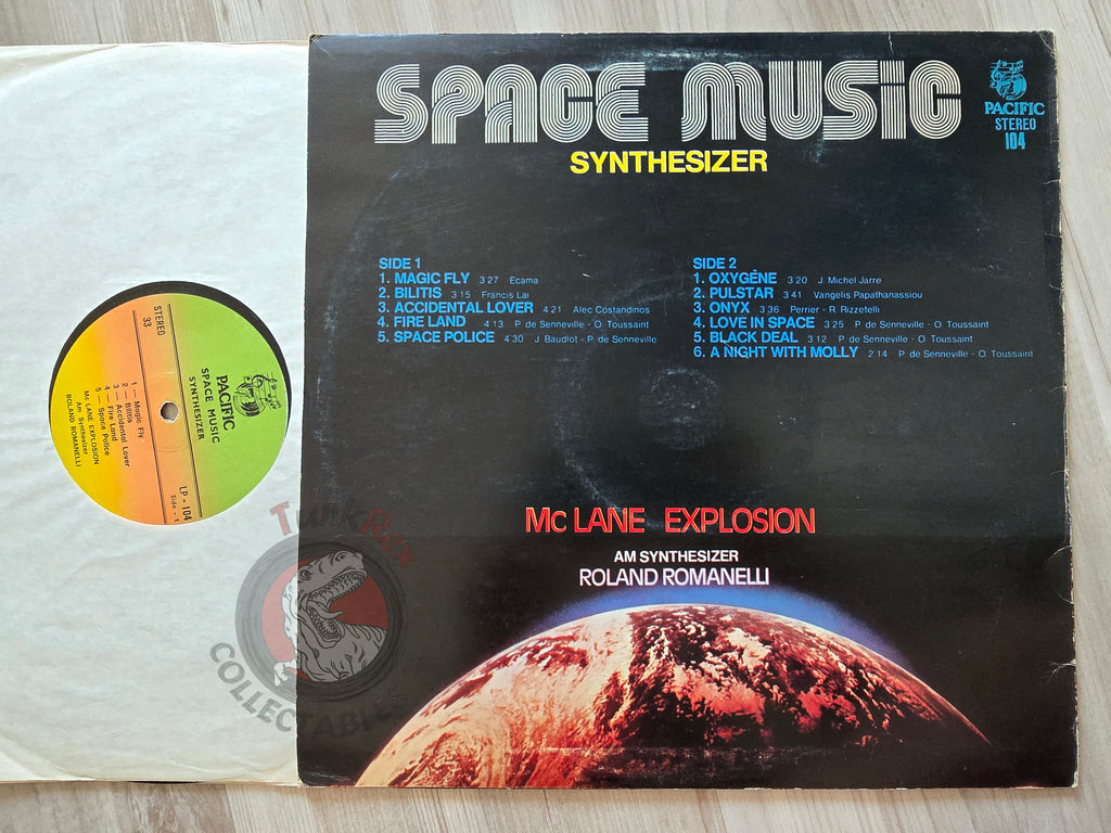 Mc Lane Explosion – Space Music Turkish Pressing Vinyl Turkey Edition