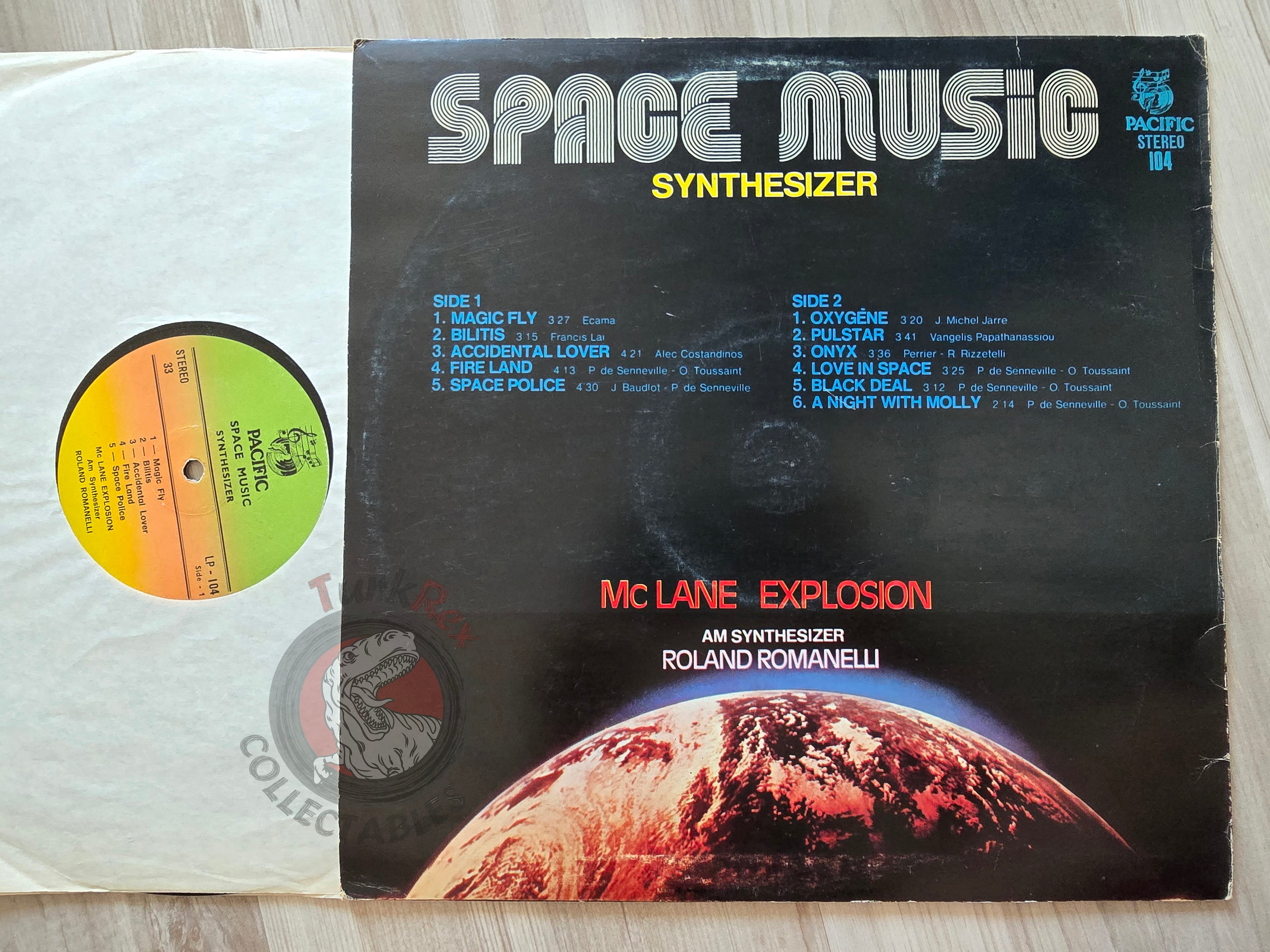 Mc Lane Explosion – Space Music Turkish Pressing Vinyl Turkey Edition