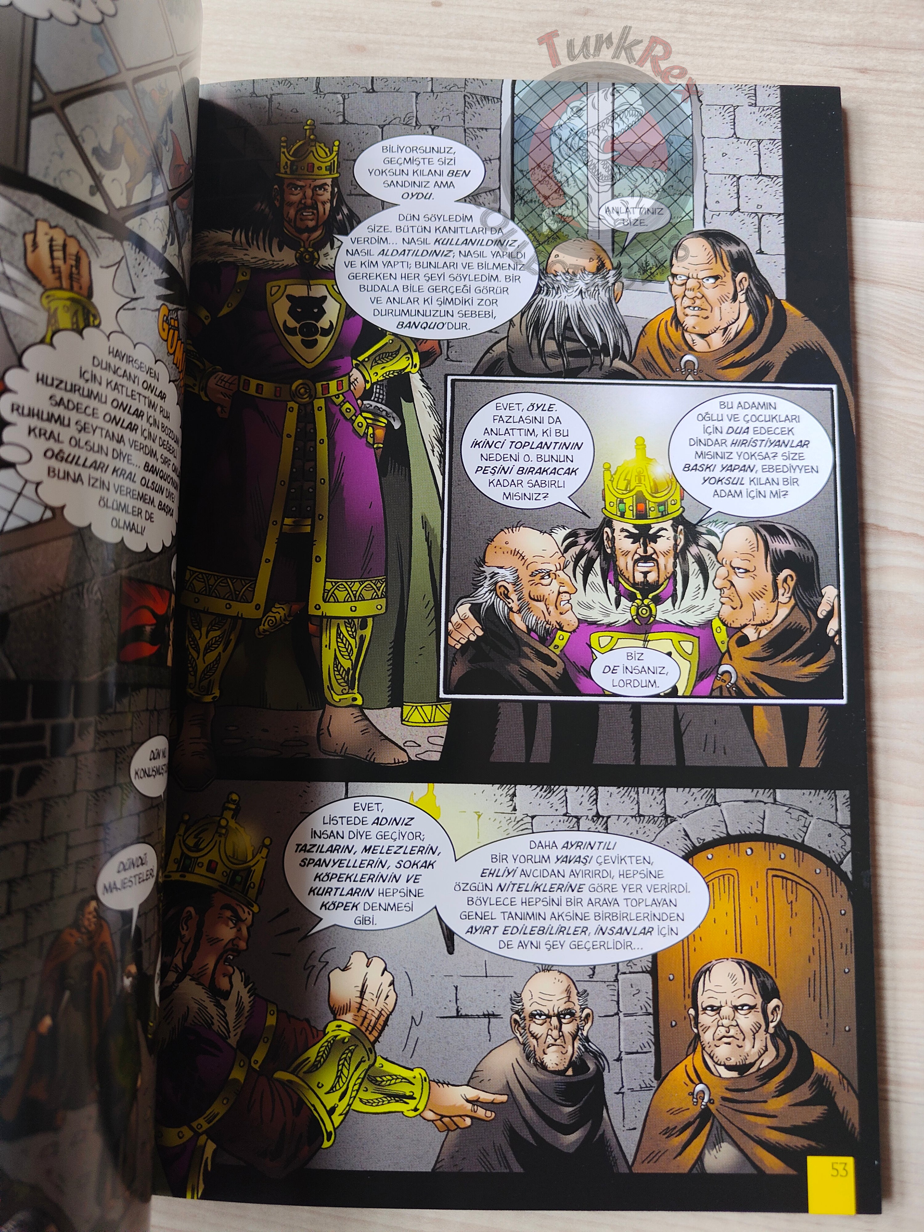 Macbeth – William Shakespeare Turkish Comic Turkey Jon Haward