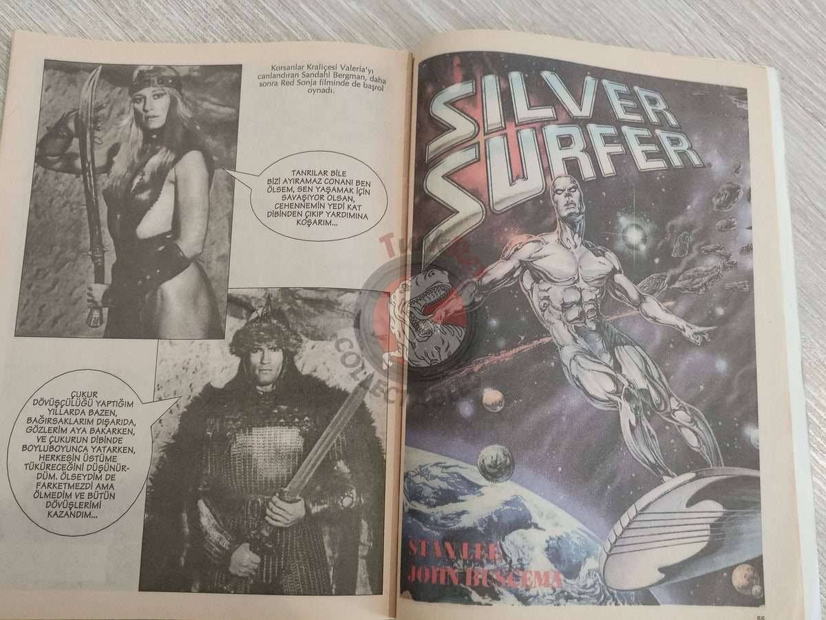 Conan #1 Marvel Super Special Magazine Issue Turkish Comic Turkey