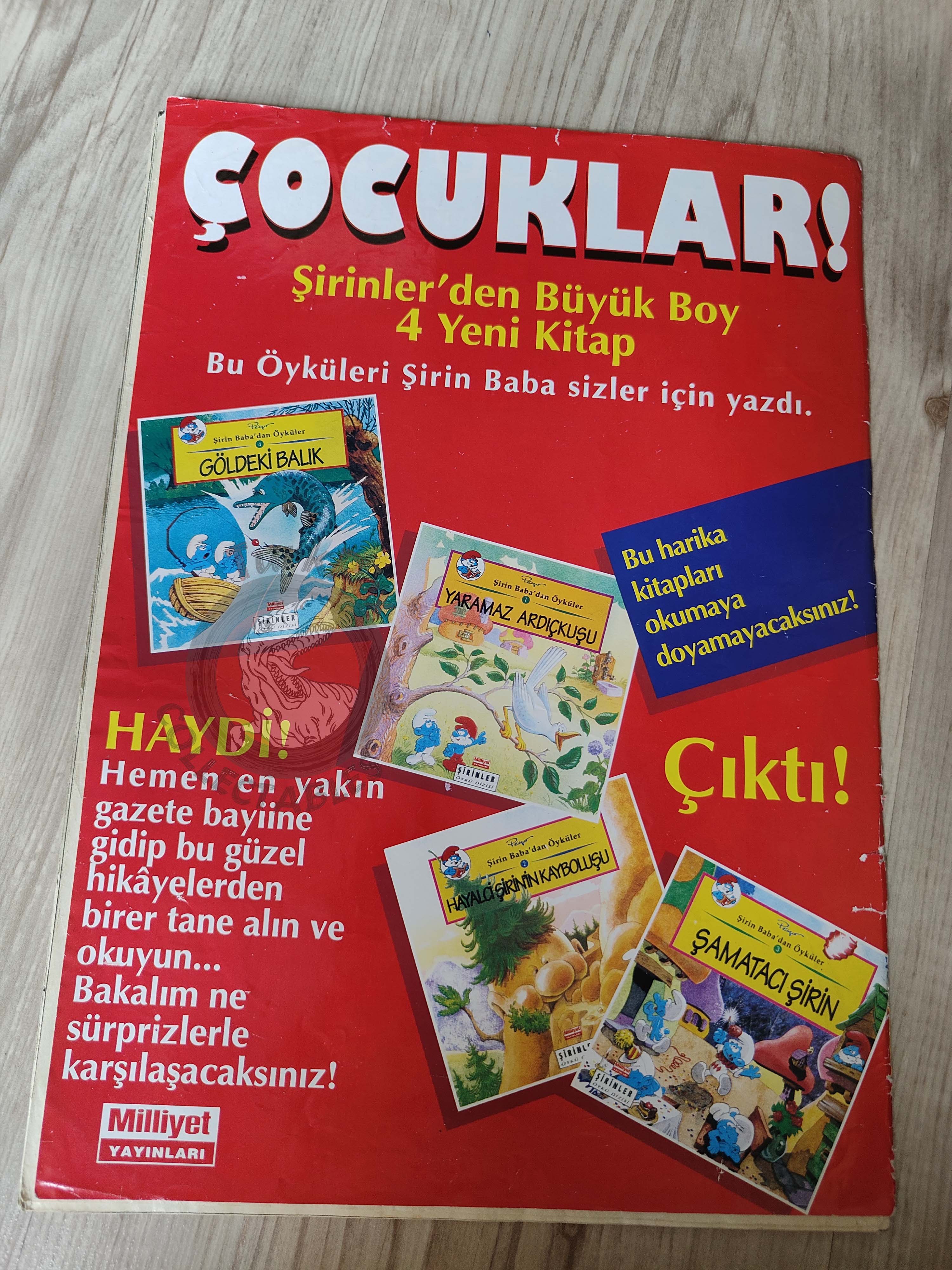 Casper the Friendly Ghost Magazine – Issue #7 1996 Turkish Comic Turkey