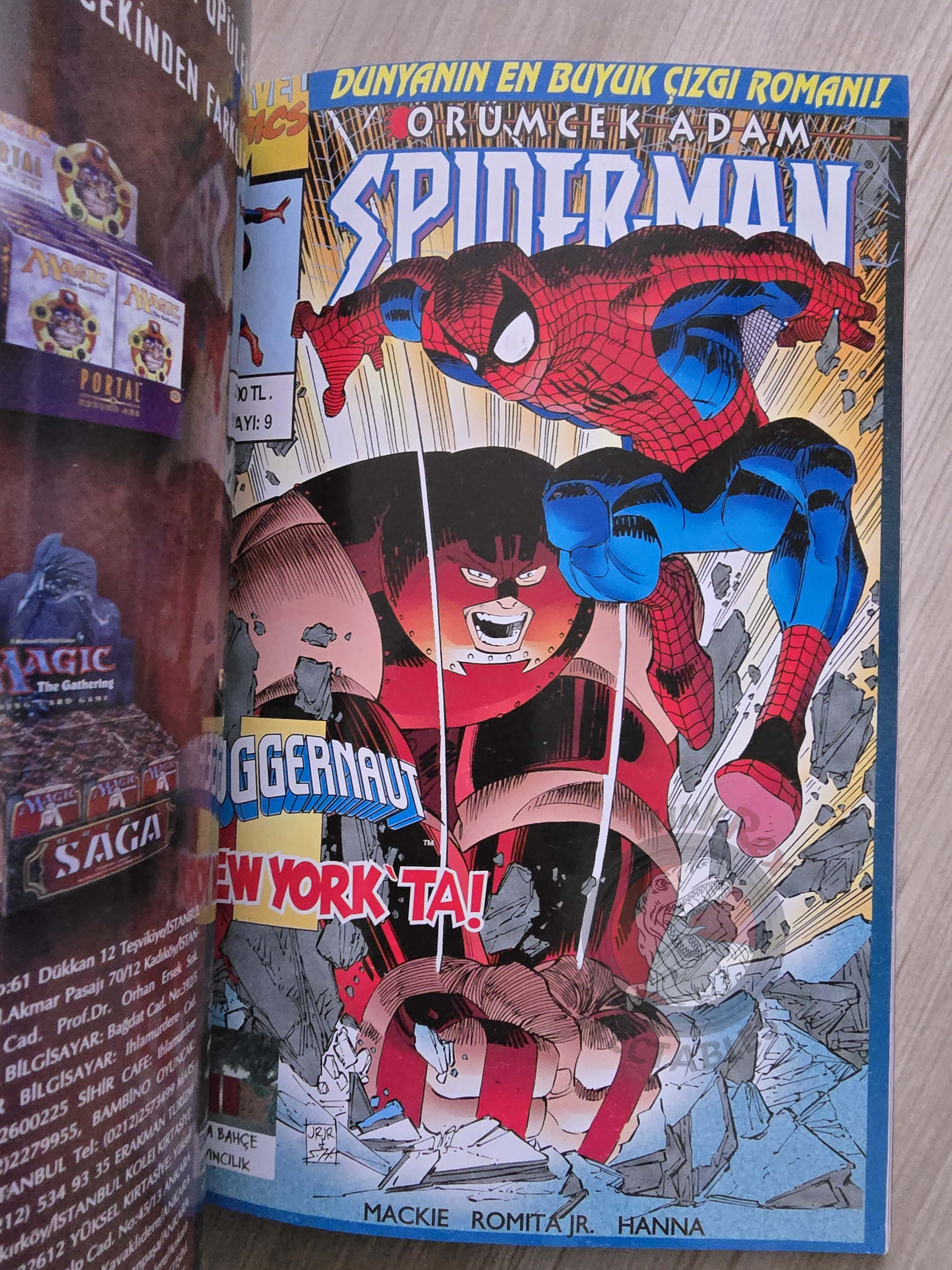 Spider-Man #3 1998 Turkish Comic Turkey Peter Parker #82 #83 #84