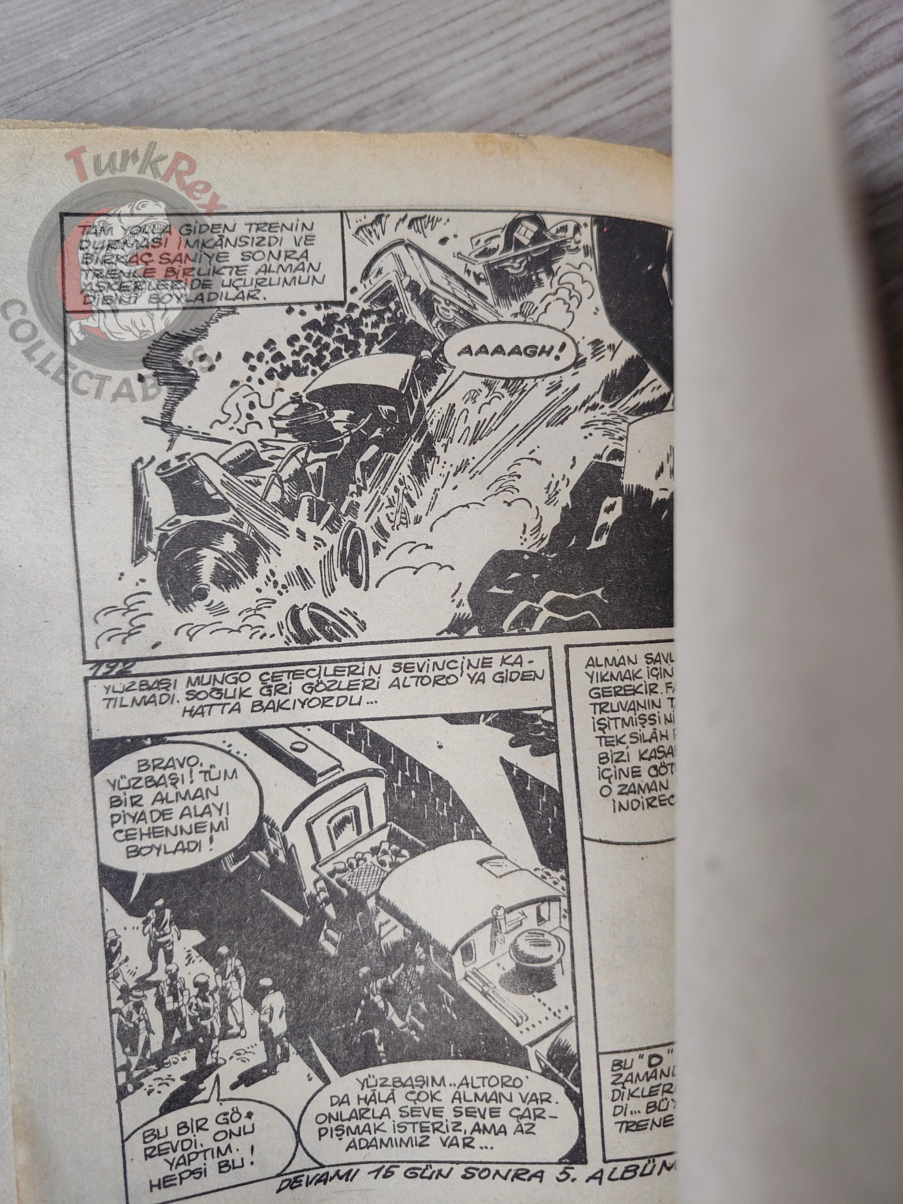 War Picture Library Special #4 1981 Turkish Comic Turkey WW2 stories