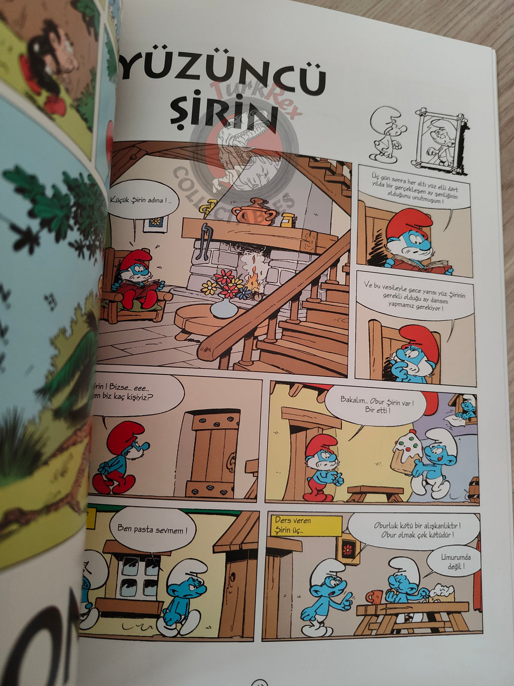 The Smurfs #4 The Egg and the Smurfs 2011 Turkish Comic Turkey Schtroumpf
