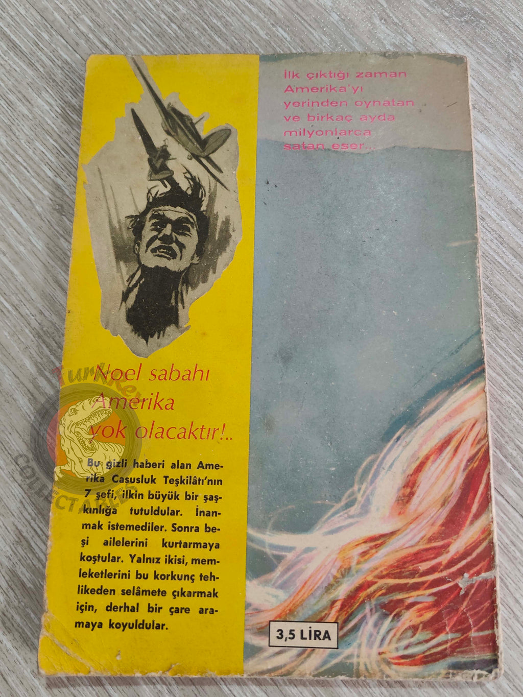 Pat Frank – Forbidden Area 1967 1st Turkish Book Turkey