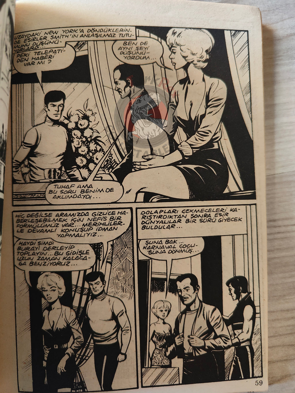 Uzay #1 1981 Turkish Comic Turkey Space Science Fiction