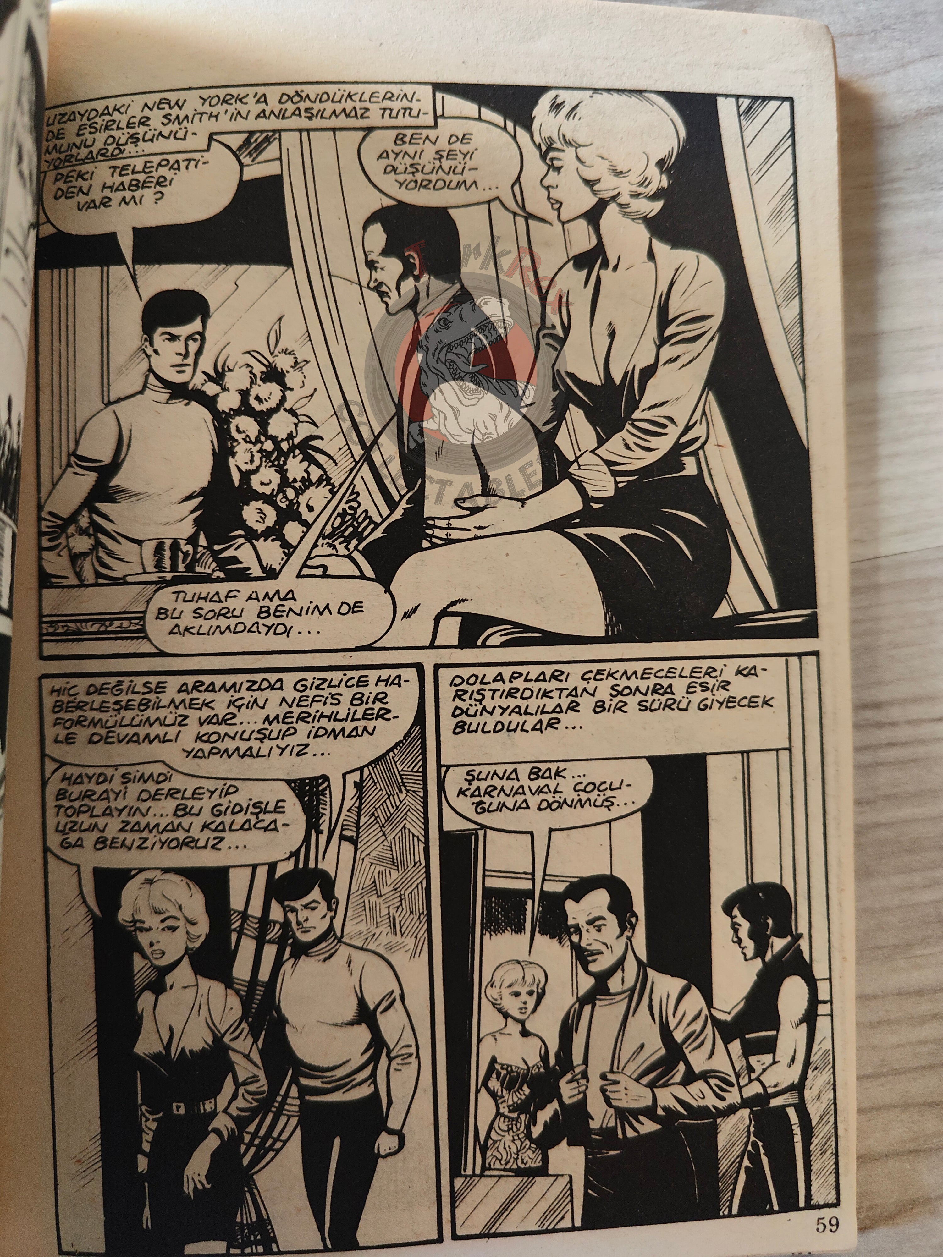 Uzay #1 1981 Turkish Comic Turkey Space Science Fiction