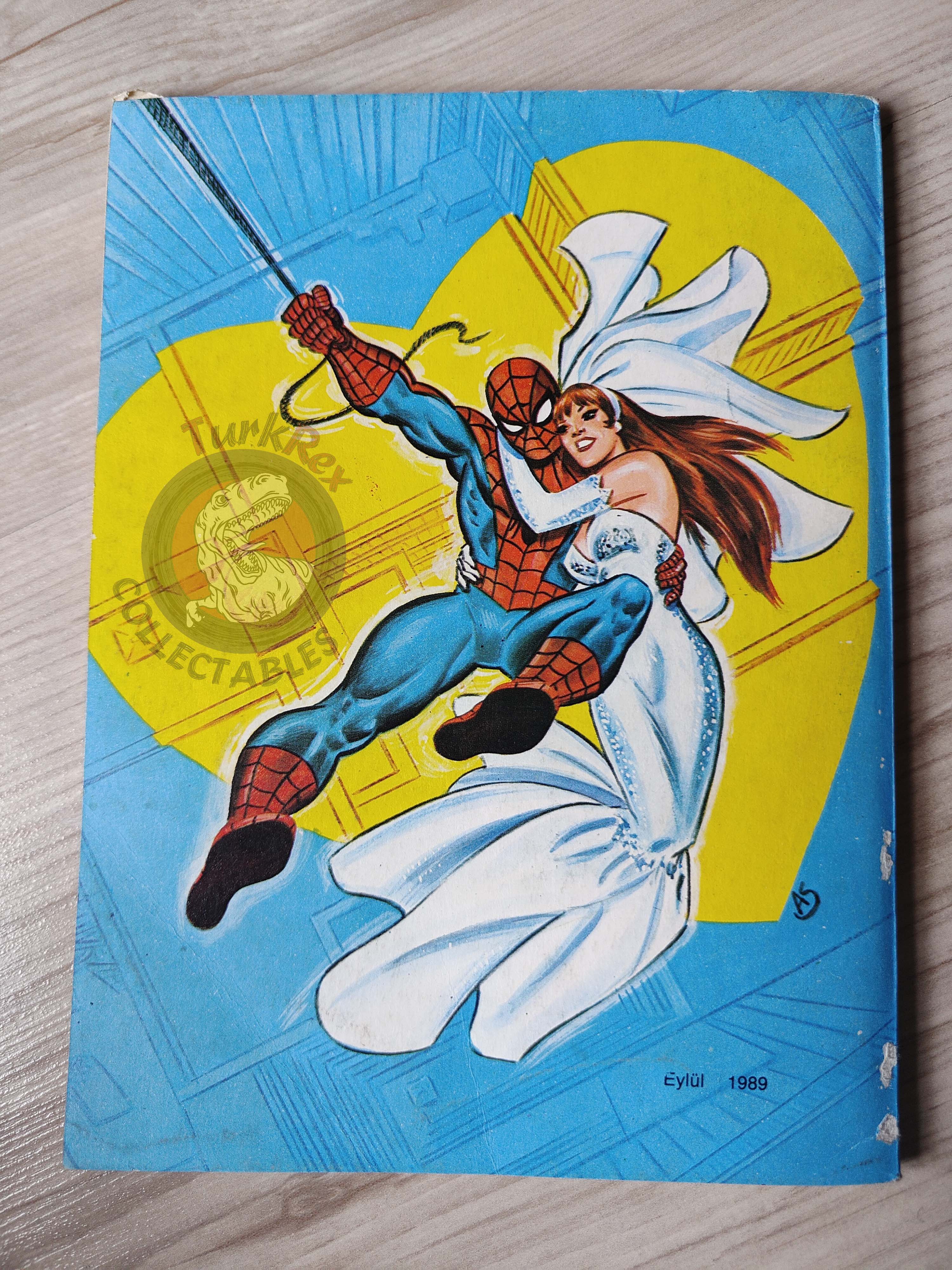 Spider-Man #110 1989 Turkish Comic Turkey Web of #45 Spectacular #143 Amazing #304 #305
