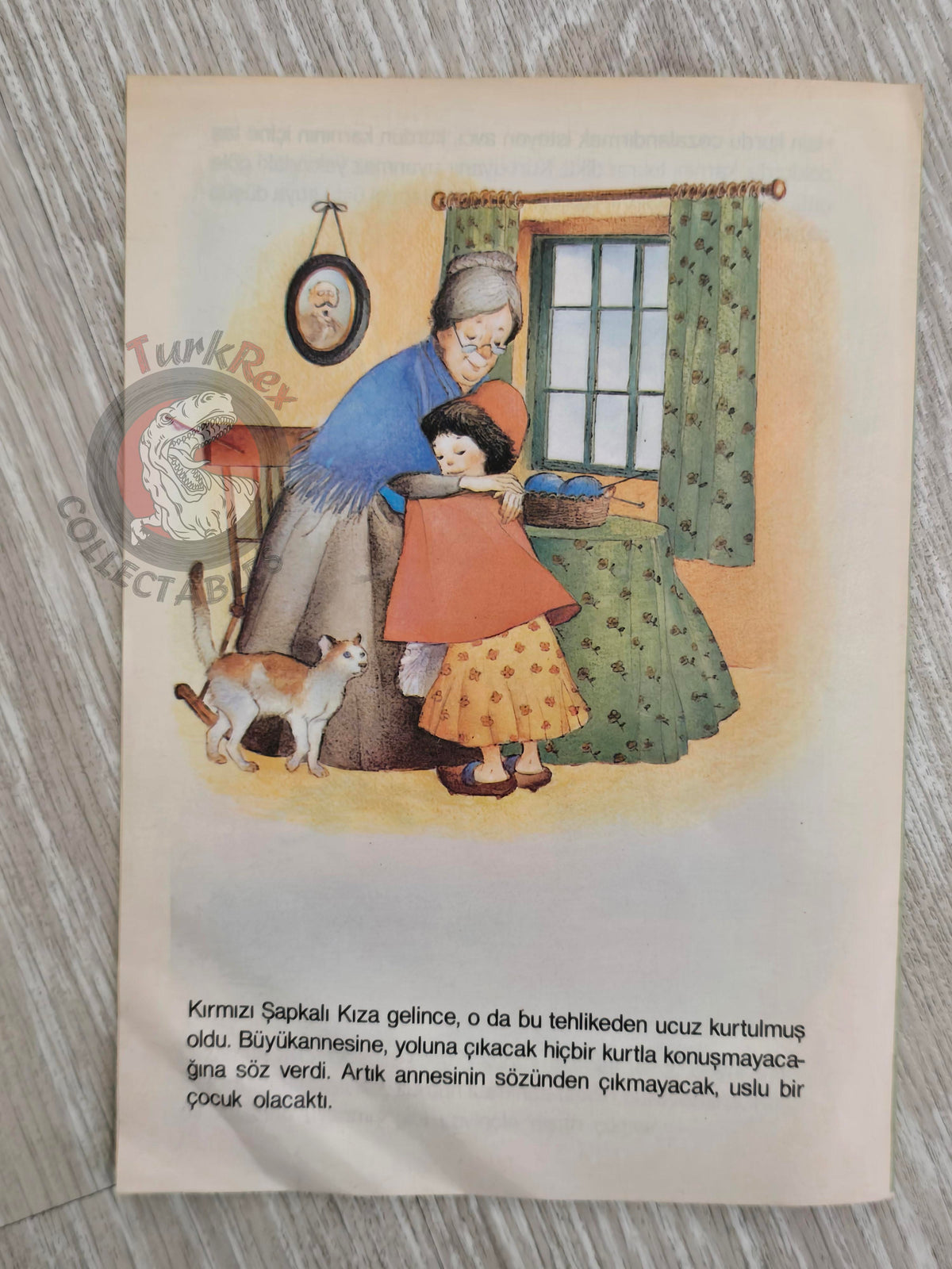 Little Red Riding Hood  – Charles Perrault 1984 Turkish Book Turkey Illustrated Grimm Brothers