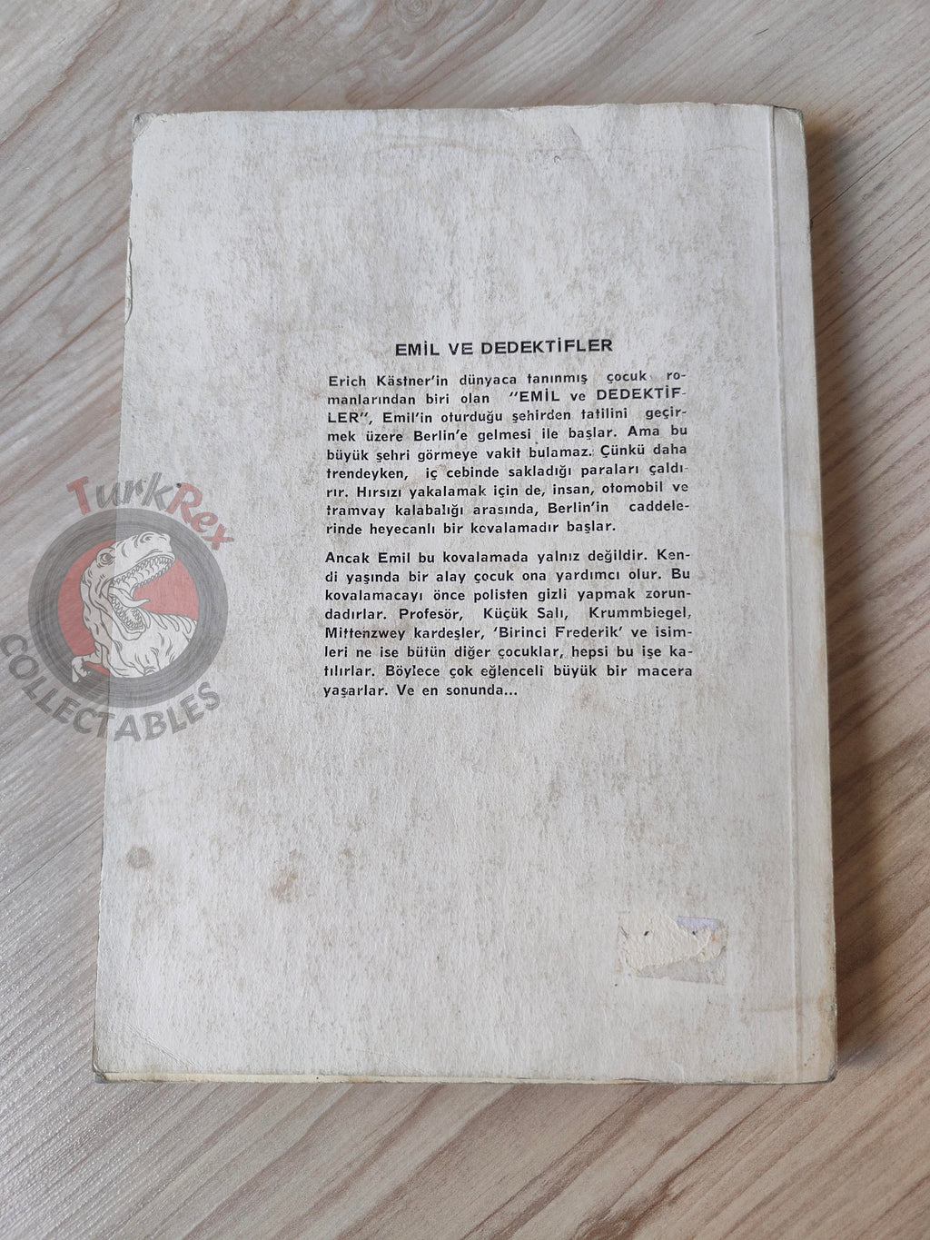 Erich Kästner – Emil and the Detectives 1967 Turkish Book Turkey Illustrated