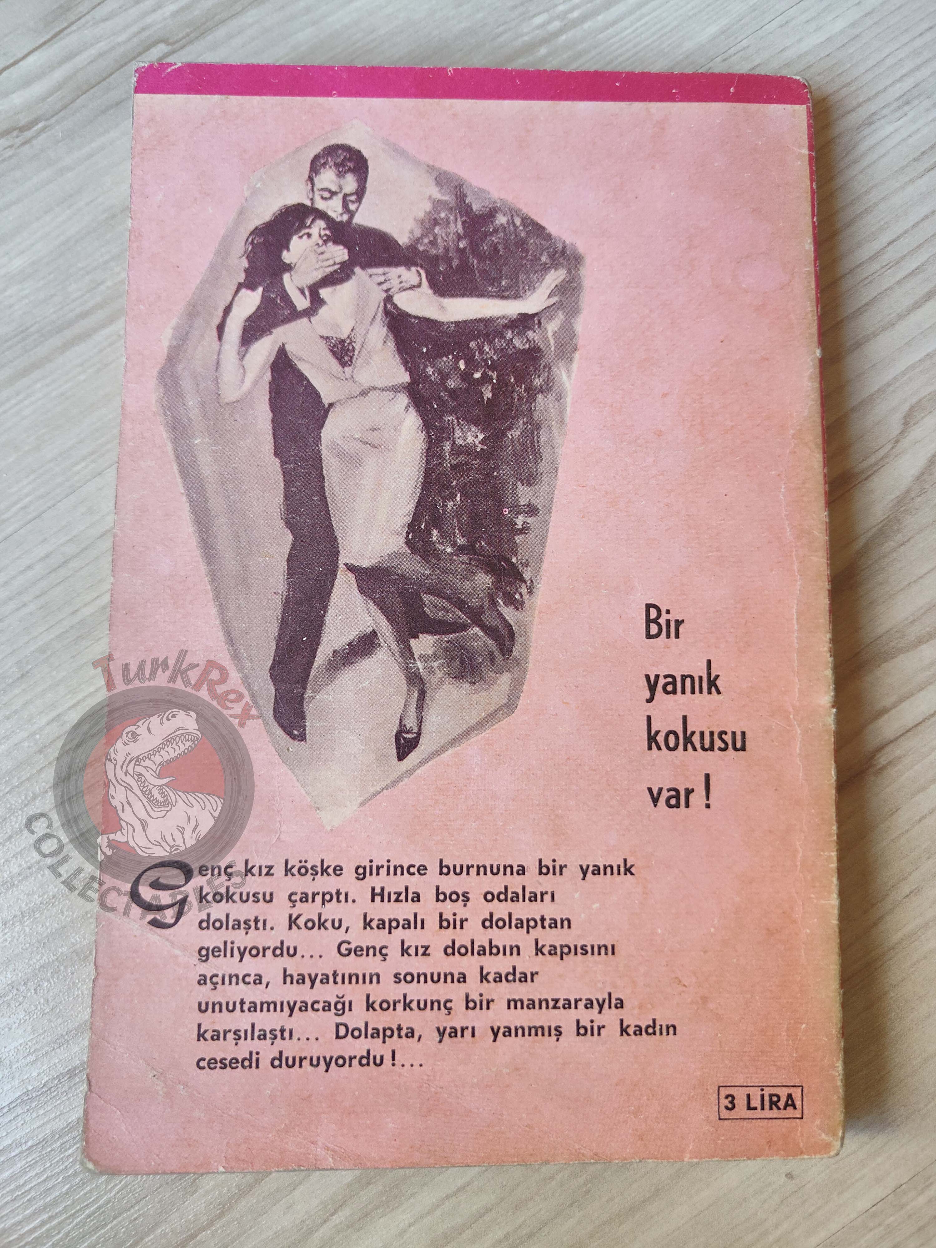 Mary Roberts Rinehart – The Yellow Room 1964 1st Turkish Book Turkey
