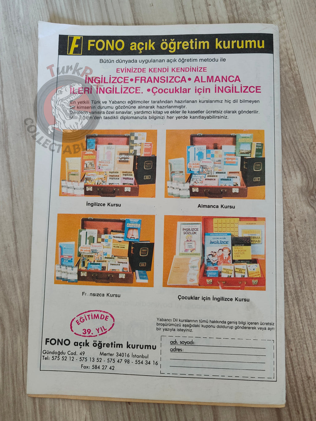 Crime and Punishment  – Fyodor Dostoyevsky Turkish Comic Turkey Classics Illustrated