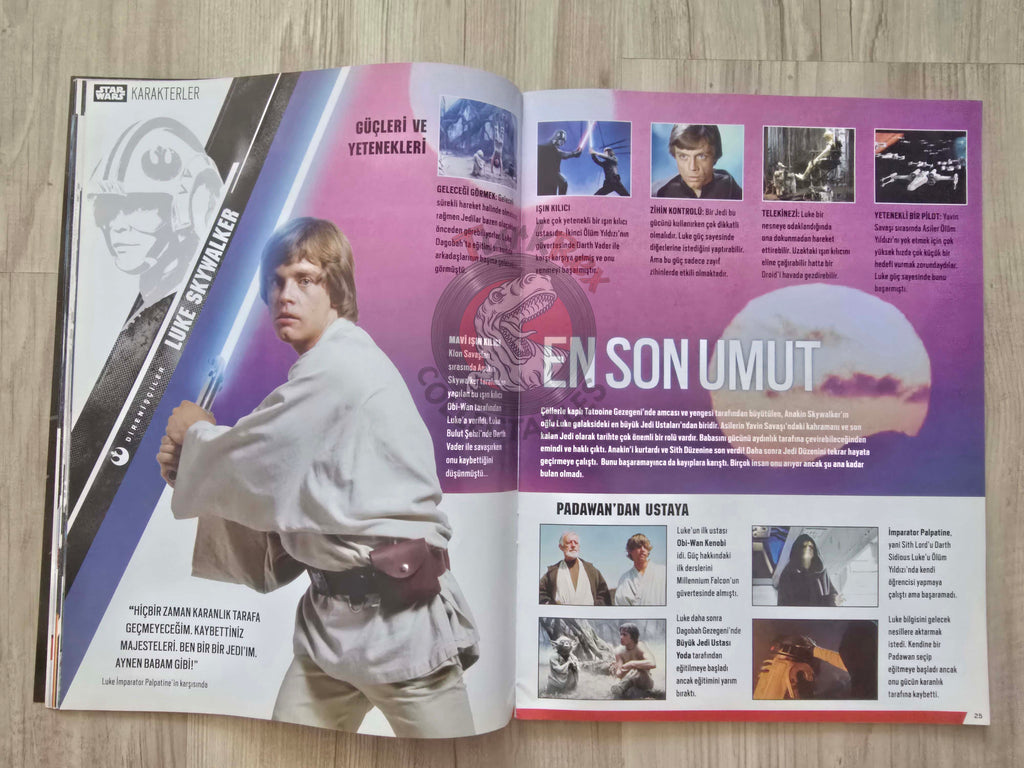 Star Wars: The Force Awakens 2015 Turkish Mag Turkey Film Special Issue