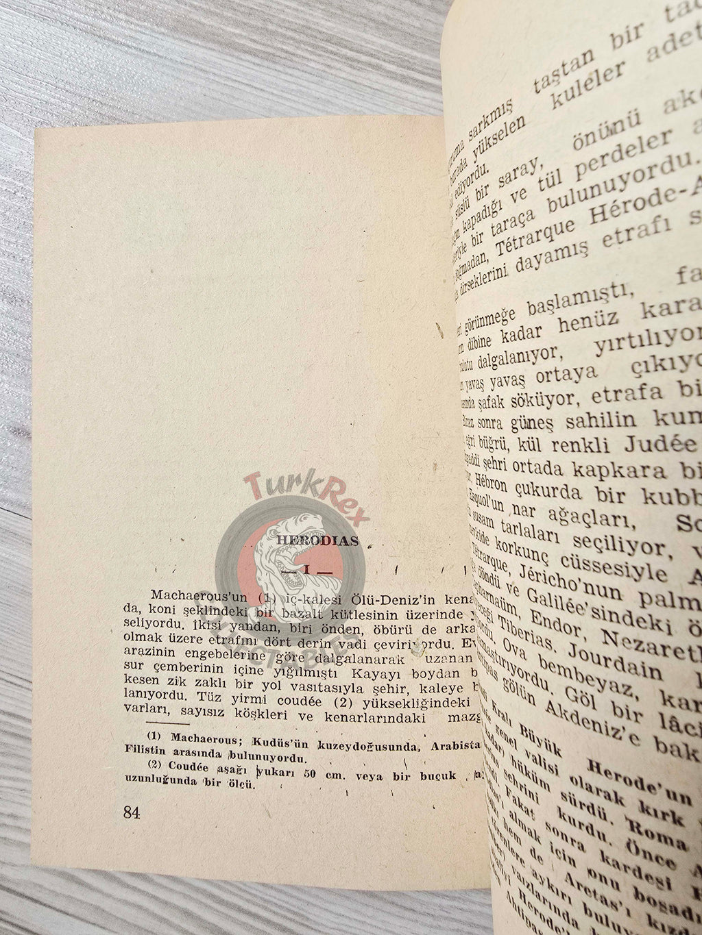 Gustave Flaubert – Three Stories: Herodias 1955 1st Turkish Book Turkey