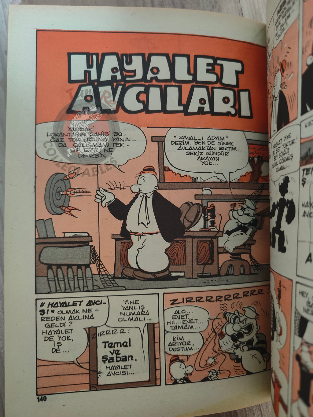 Popeye the Sailor Man #2 late 1980s Turkish Comic Turkey Agepresse