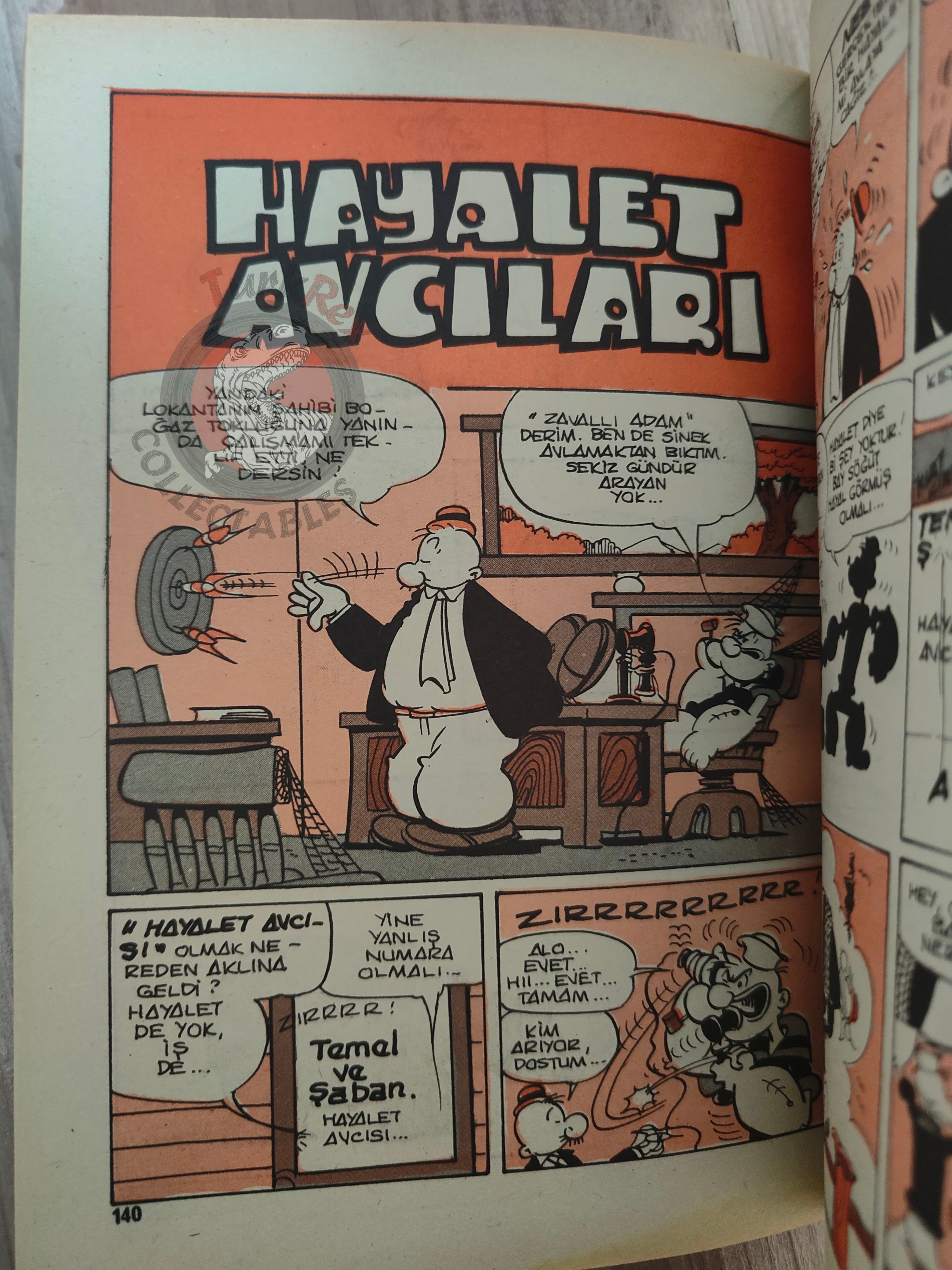 Popeye the Sailor Man #2 late 1980s Turkish Comic Turkey Agepresse