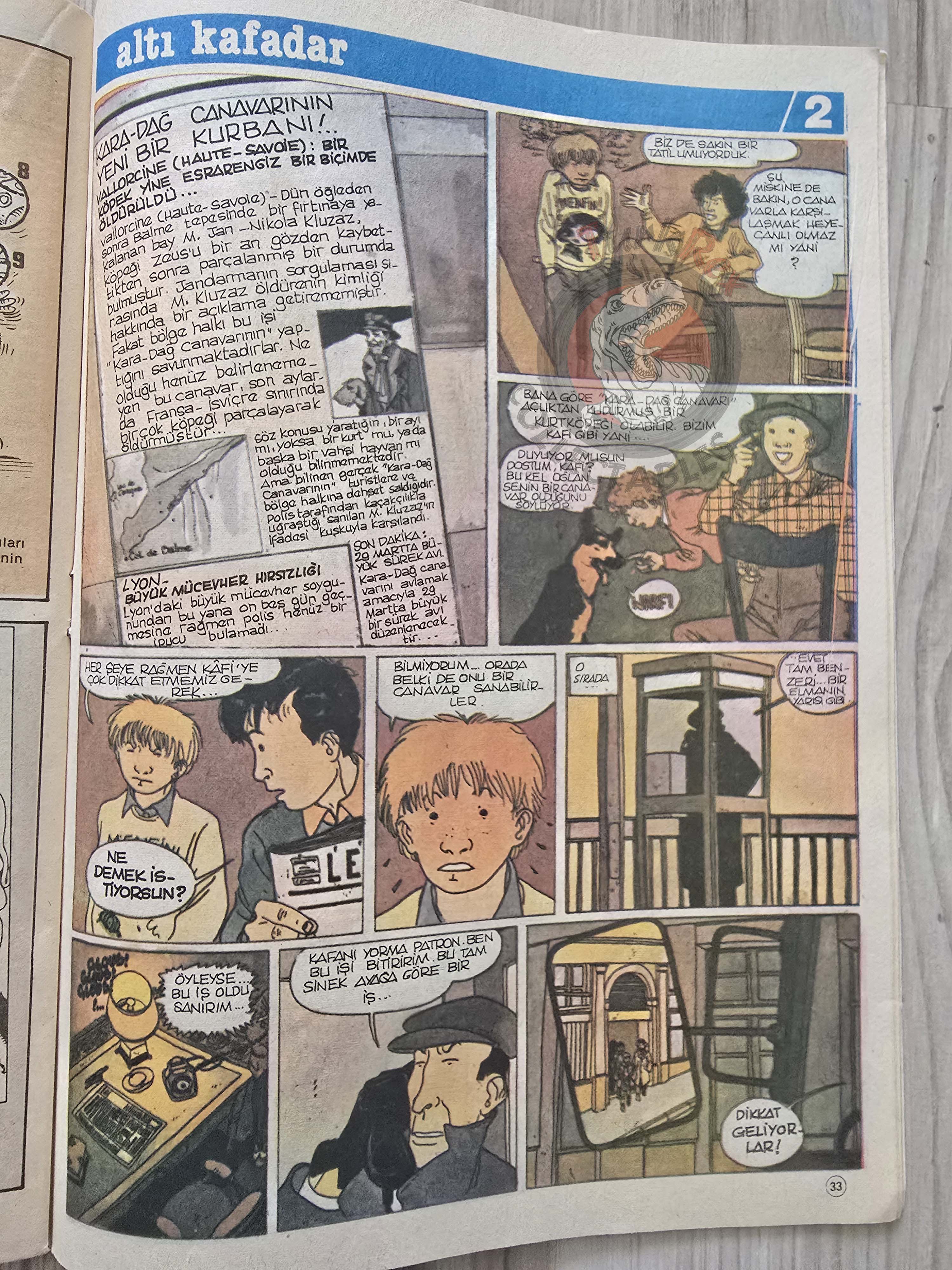 Milliyet Çocuk #14 1984 Turkish Comic Turkey l'étalon noir Bob Morane Stefi Gigantik Lucky Luke
