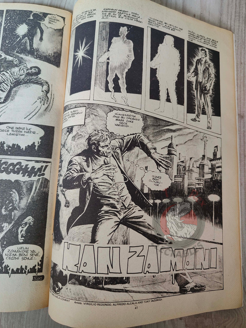 Süper Korku #2 1983 Turkish Comic Turkey Warren Creepy Eerie Tales Of The Zombie #1