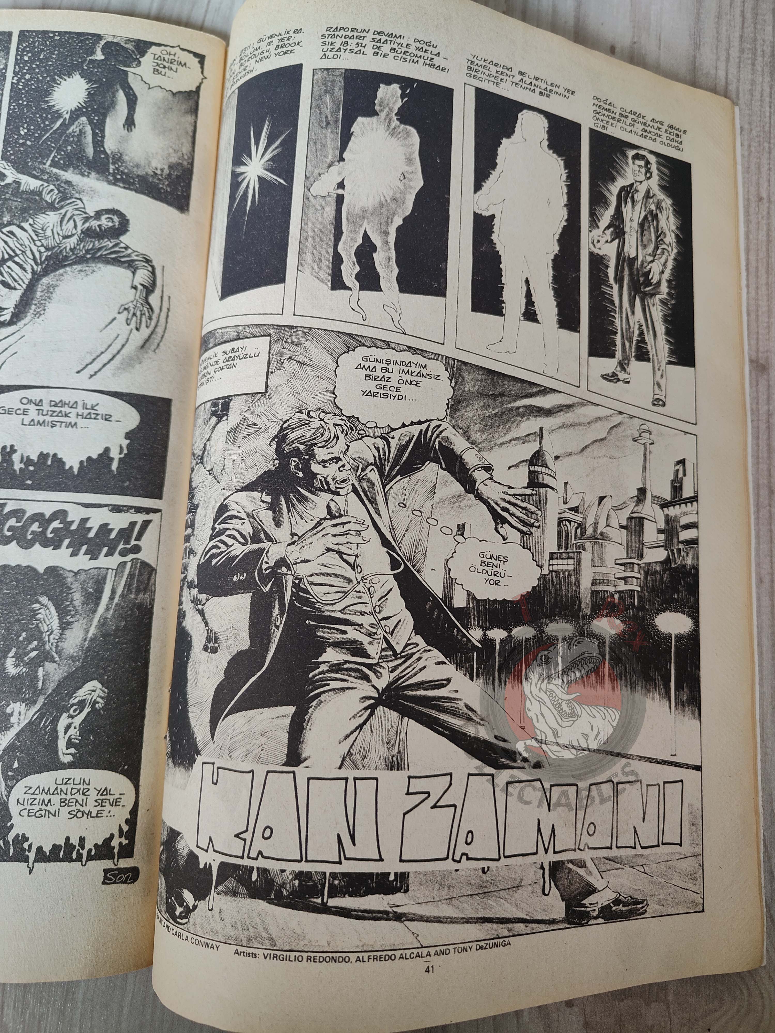 Süper Korku #2 1983 Turkish Comic Turkey Warren Creepy Eerie Tales Of The Zombie #1