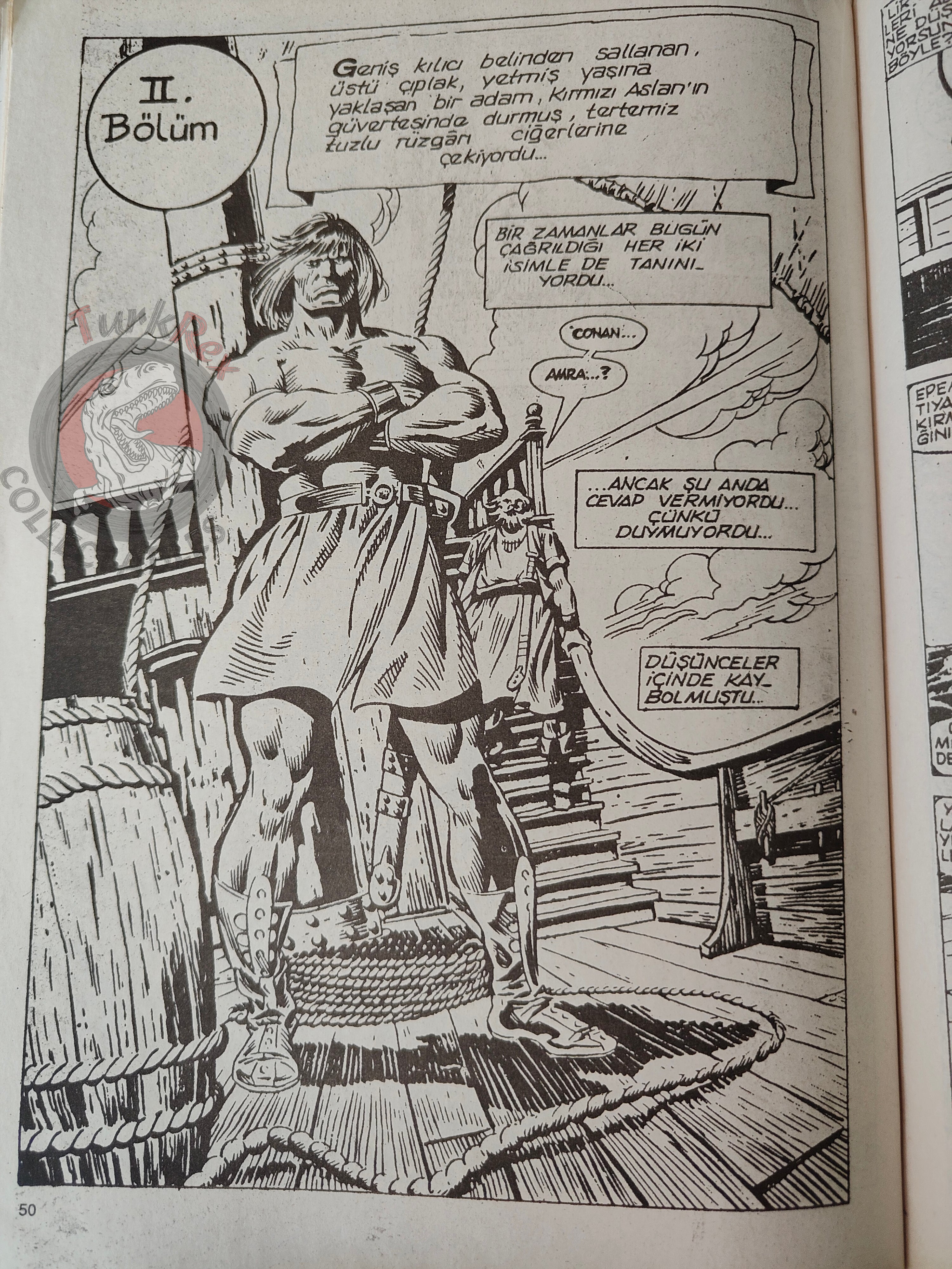 Imparator Conan #13 Conan the Barbarian King Size Annual #7 Turkish Comic Turkey Chris Achilleos