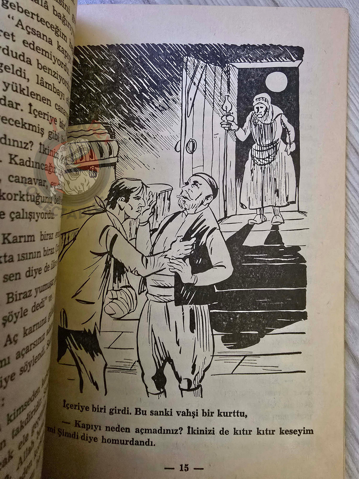 Raif Cılasun – The Monster Man 1968 Turkish Book Turkey Illustrated