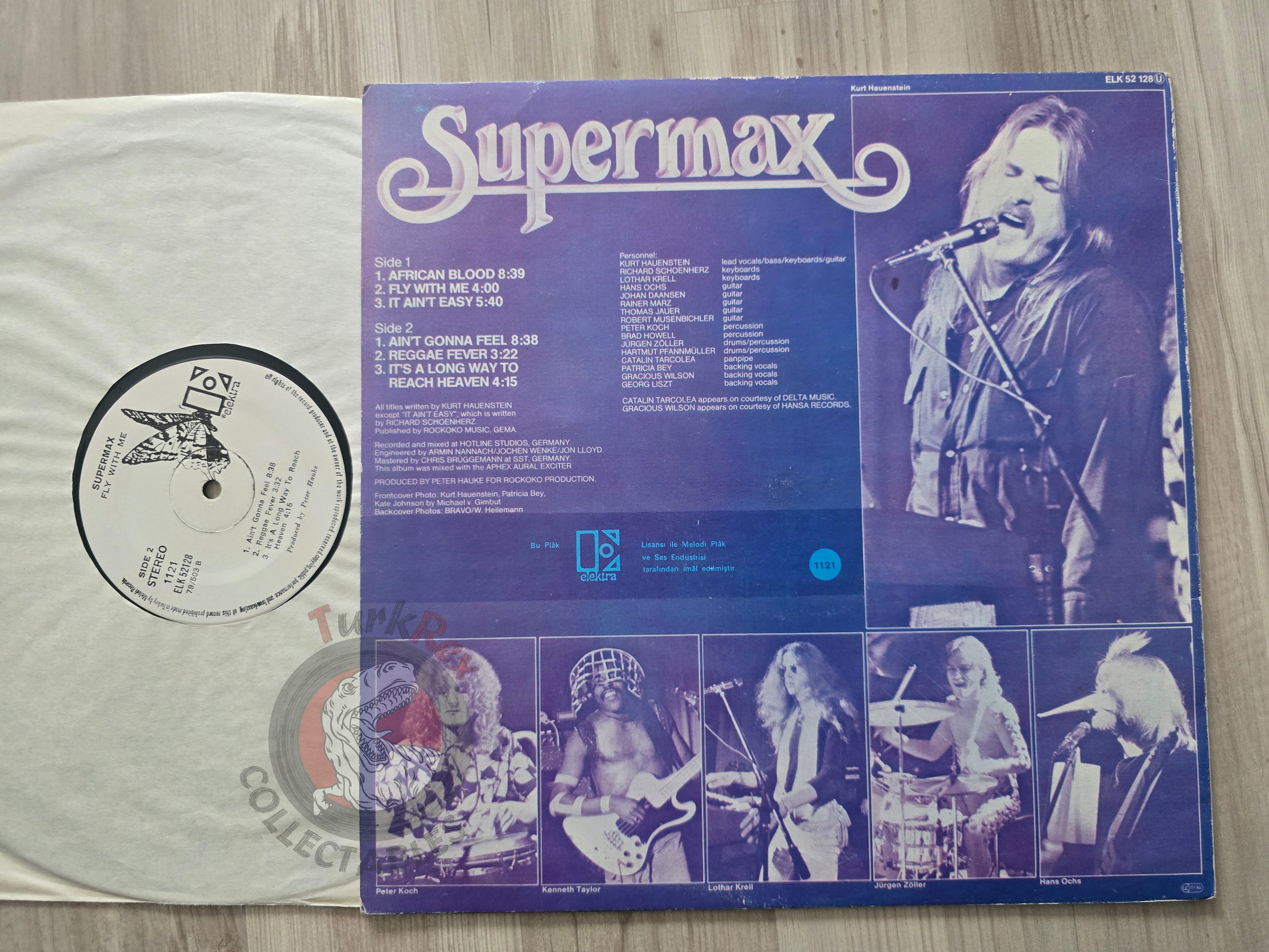 Supermax – Fly With Me Turkish Pressing Vinyl Turkey Edition
