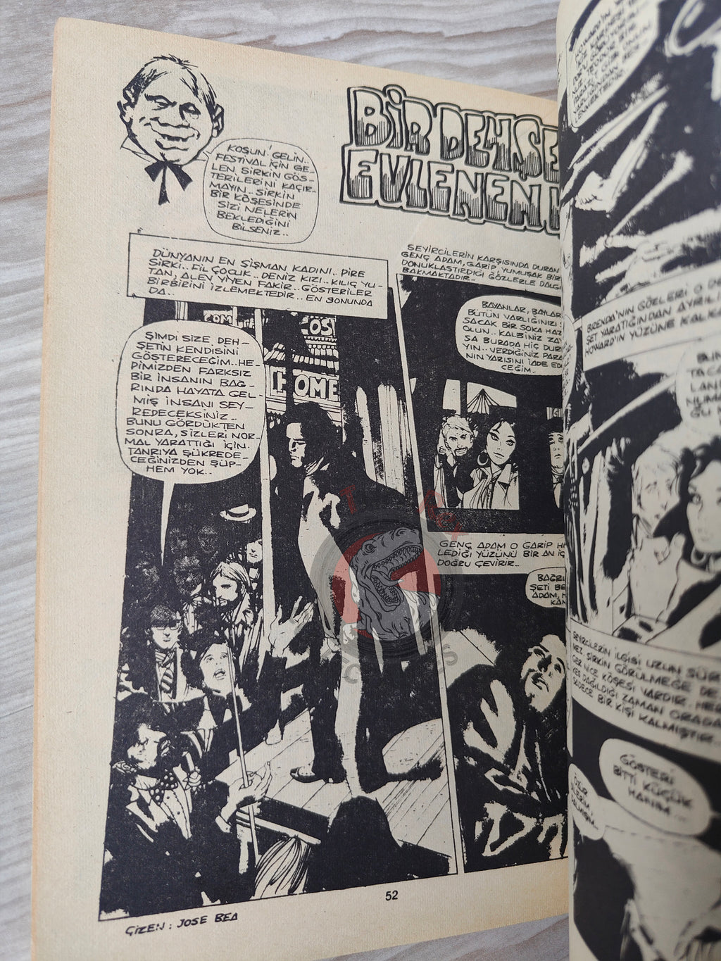 Tales of the Zombie Special Issue 1980s Turkish Comic Turkey Süper Korku Mag  #3 #6
