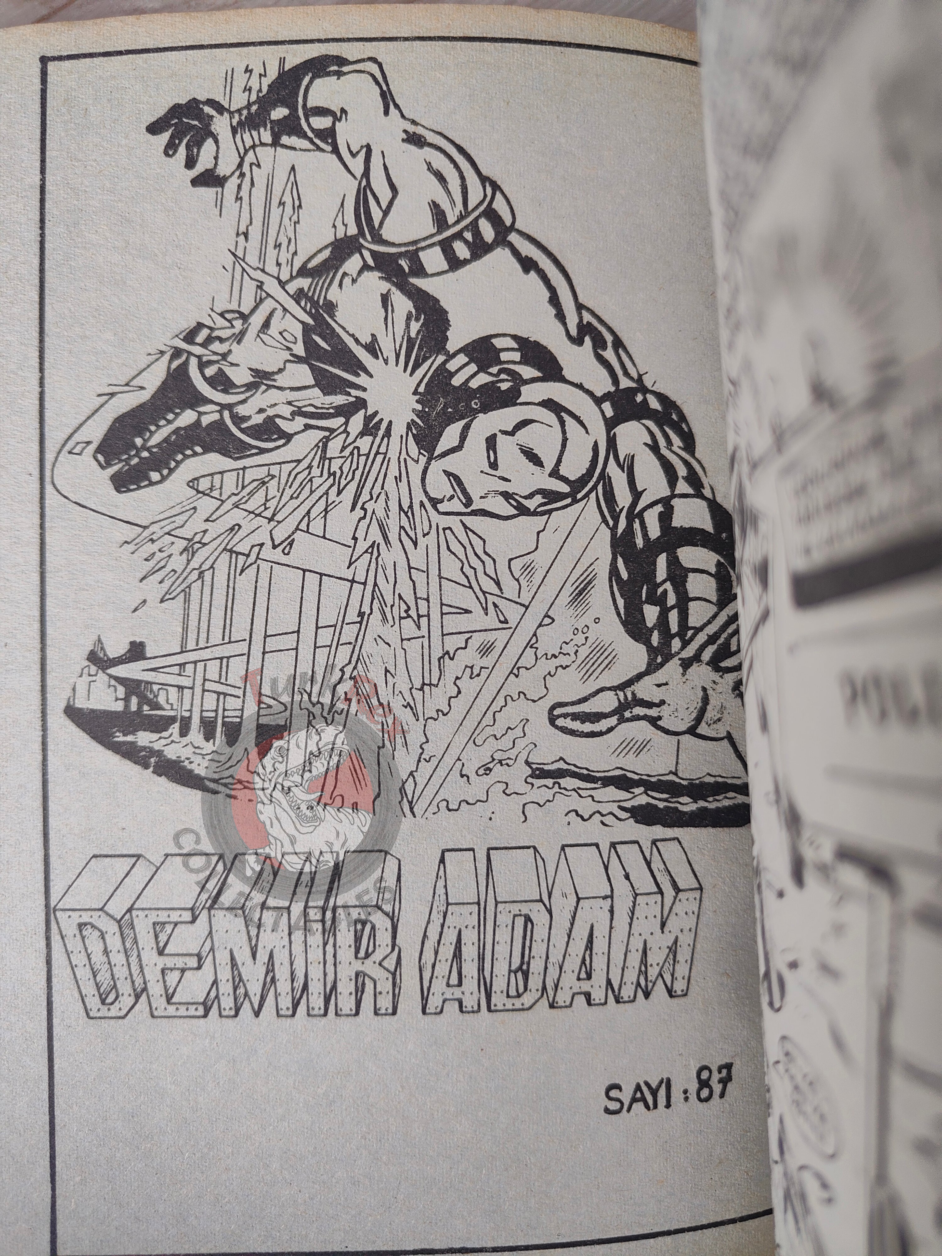 Iron Man #5 Demir Adam 1989 Turkish Comic Turkey #85 #86 #87 #88