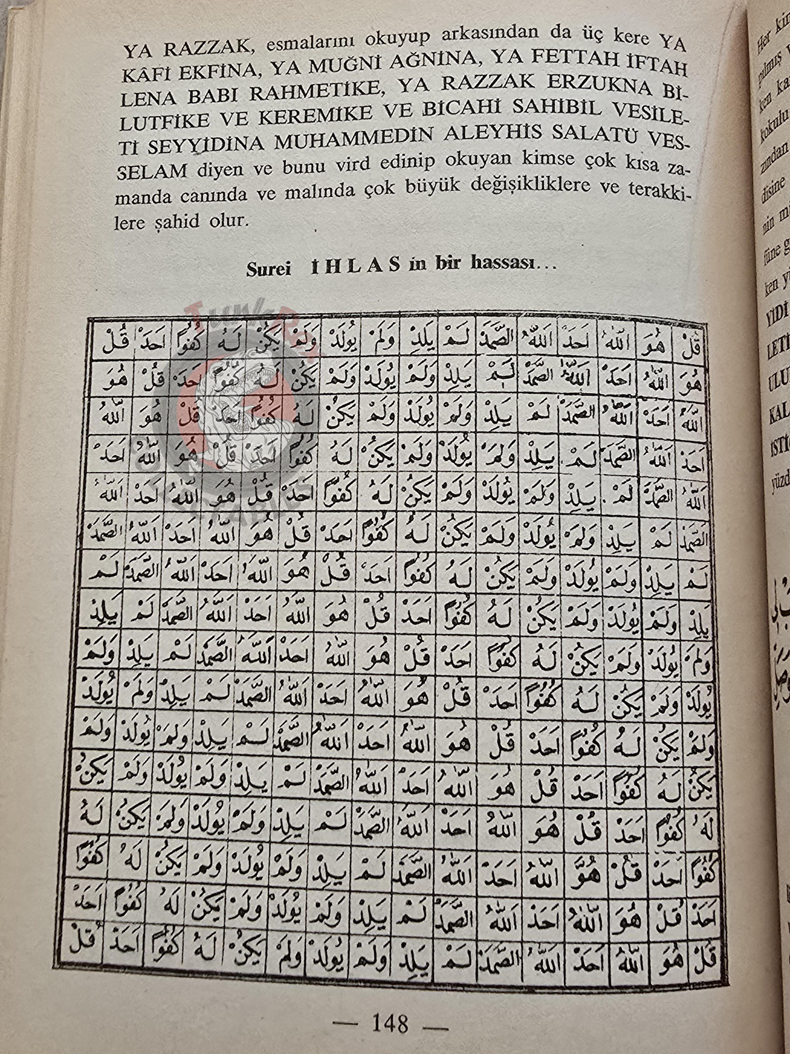 Hidden Sciences Vol 4 Islamic Occult Havass Vefq Spells Charm Turkish Book Islam Talisman