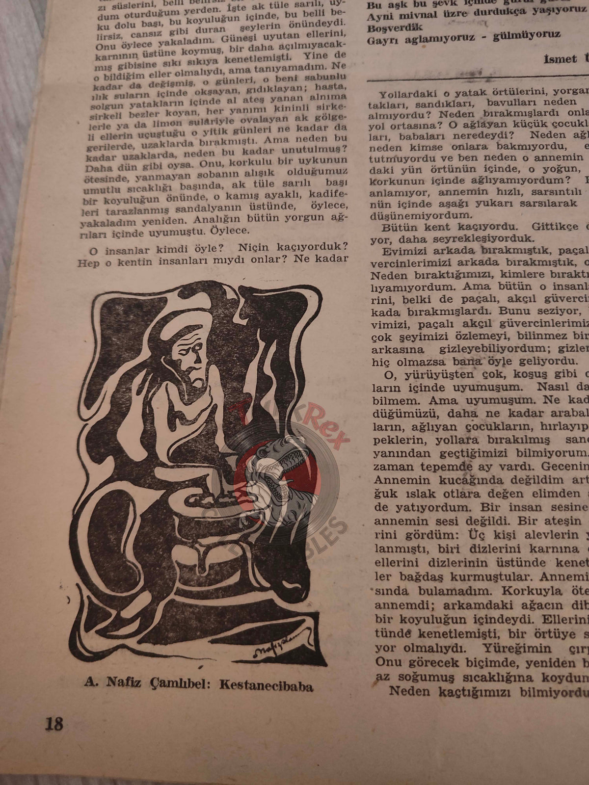 Varlık 1957 Alfred Noyes Turkish Literary Mag Turkey Karol Forster Marc Chagall